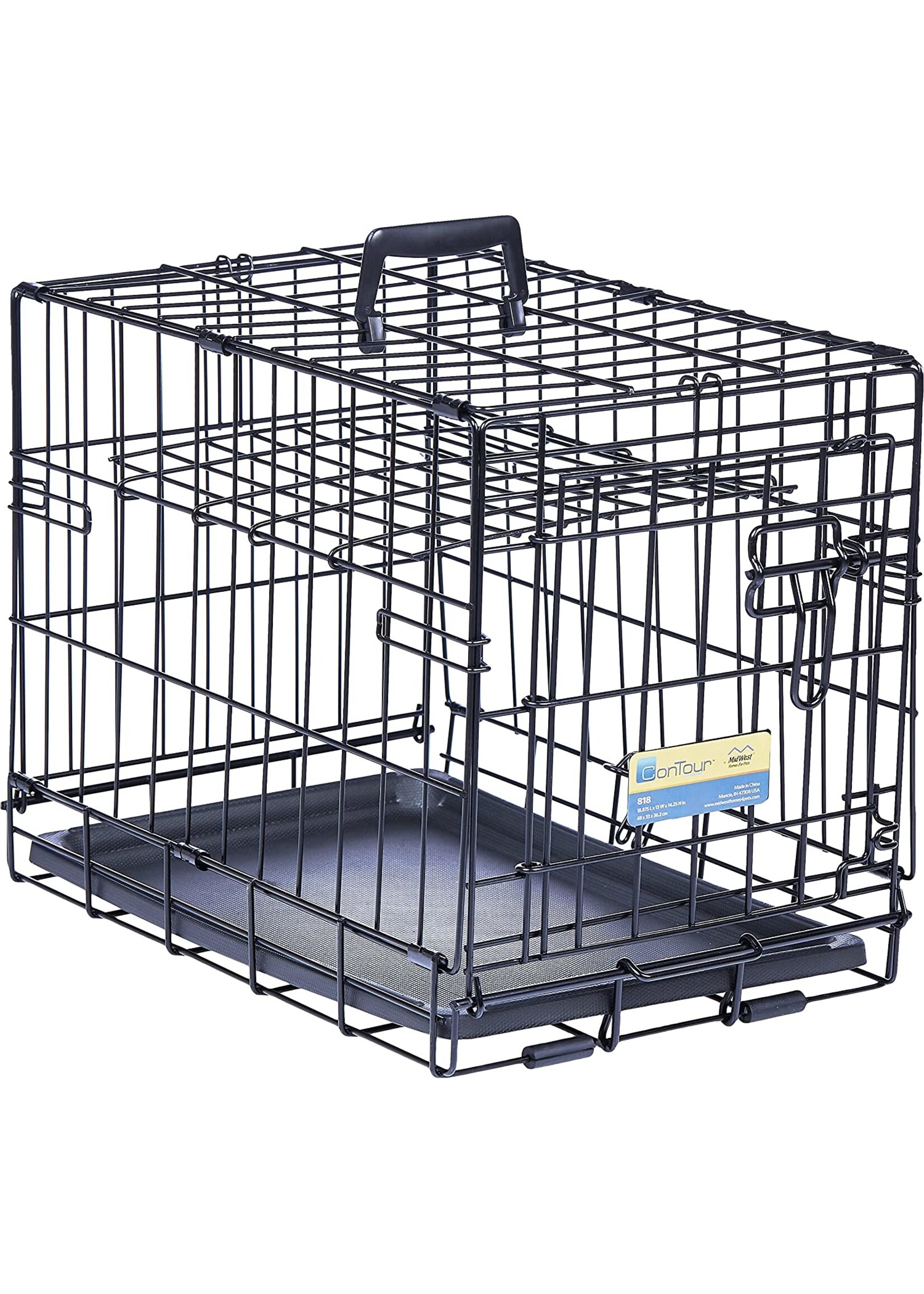 Midwest Contour Dog Crate Single Door & Carry