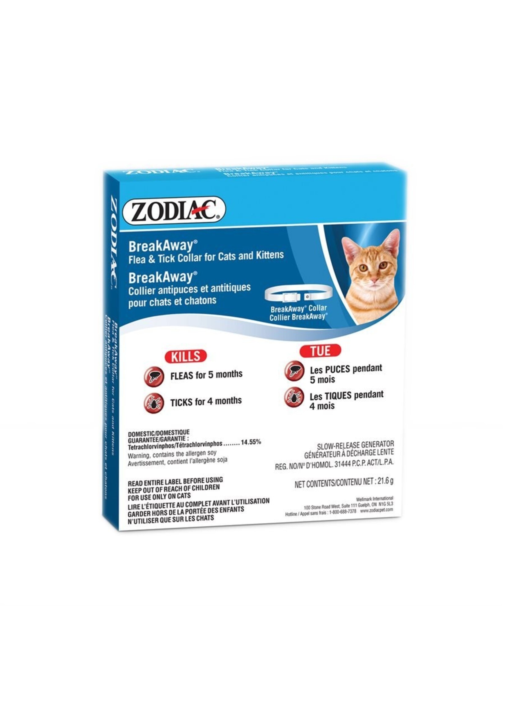 Zodiac Zodiac Cat Breakaway Flea & Tick Collar