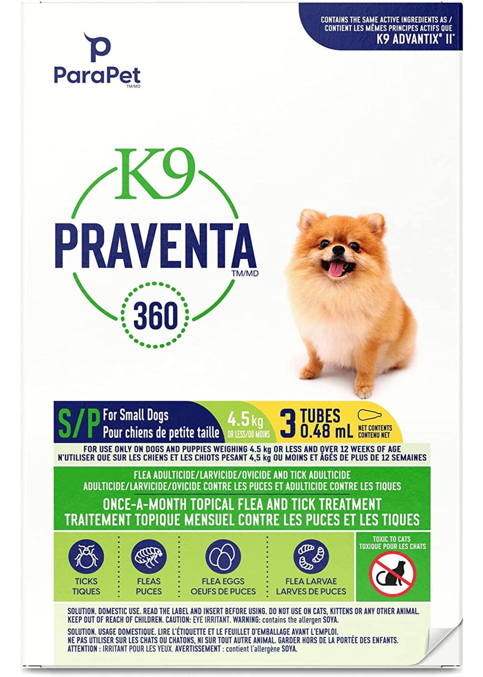 K9 Praventa K9 Praventa 360 Flea & Tick Treatment