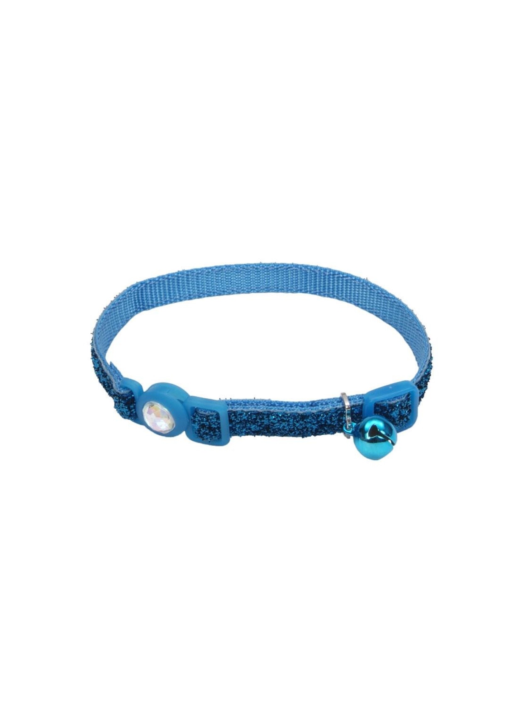 Coastal Pet Products Inc. SafeCat Adjustable Breakaway Collar 8-12" Jewel Glitter