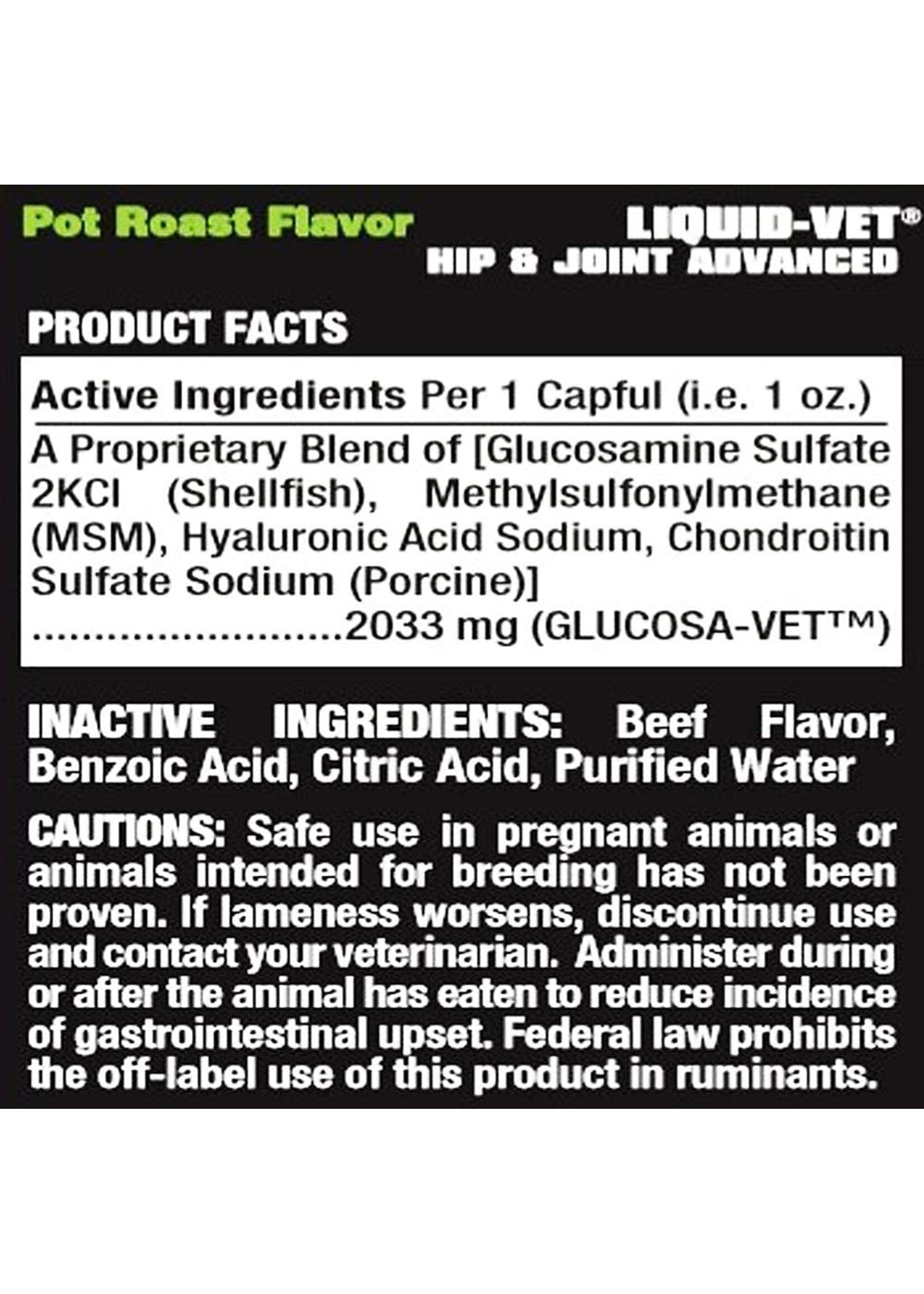 Liquid Vet Hip & Joint Advanced