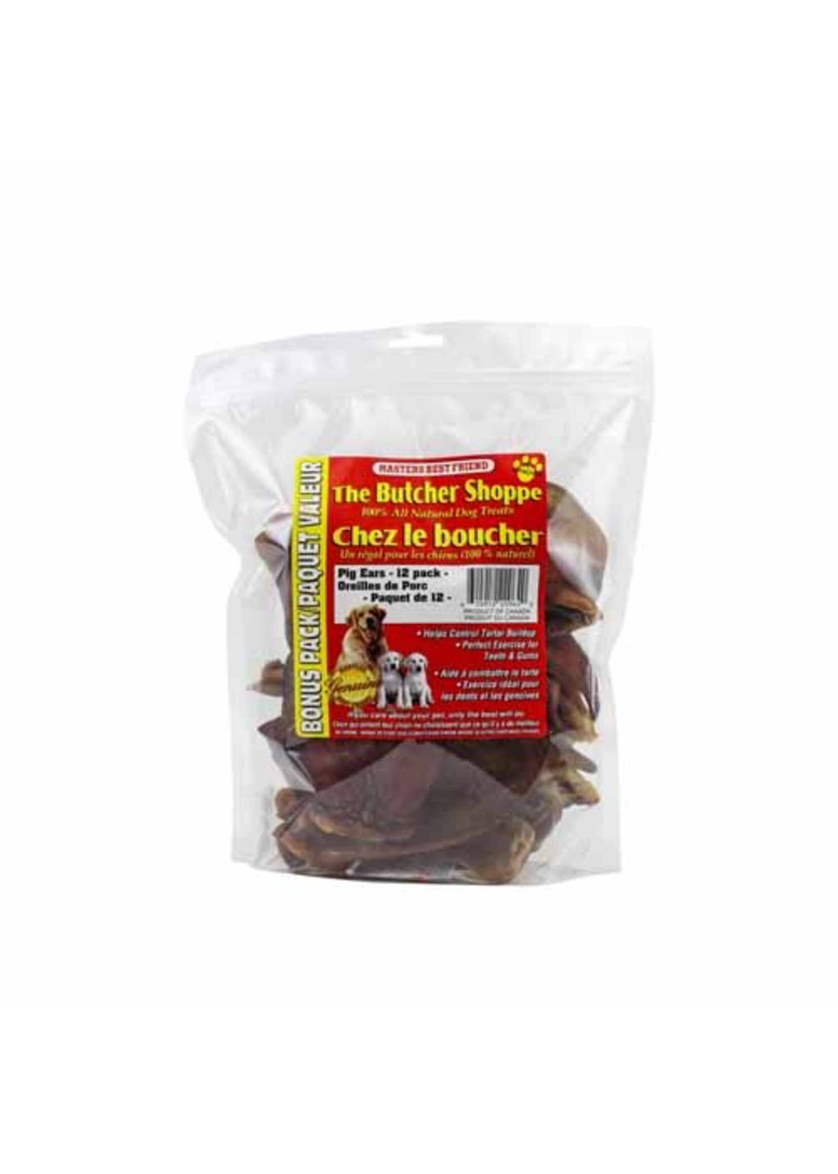 Masters Best Friend Masters Best Friend All Natural Pig Ears 12pack