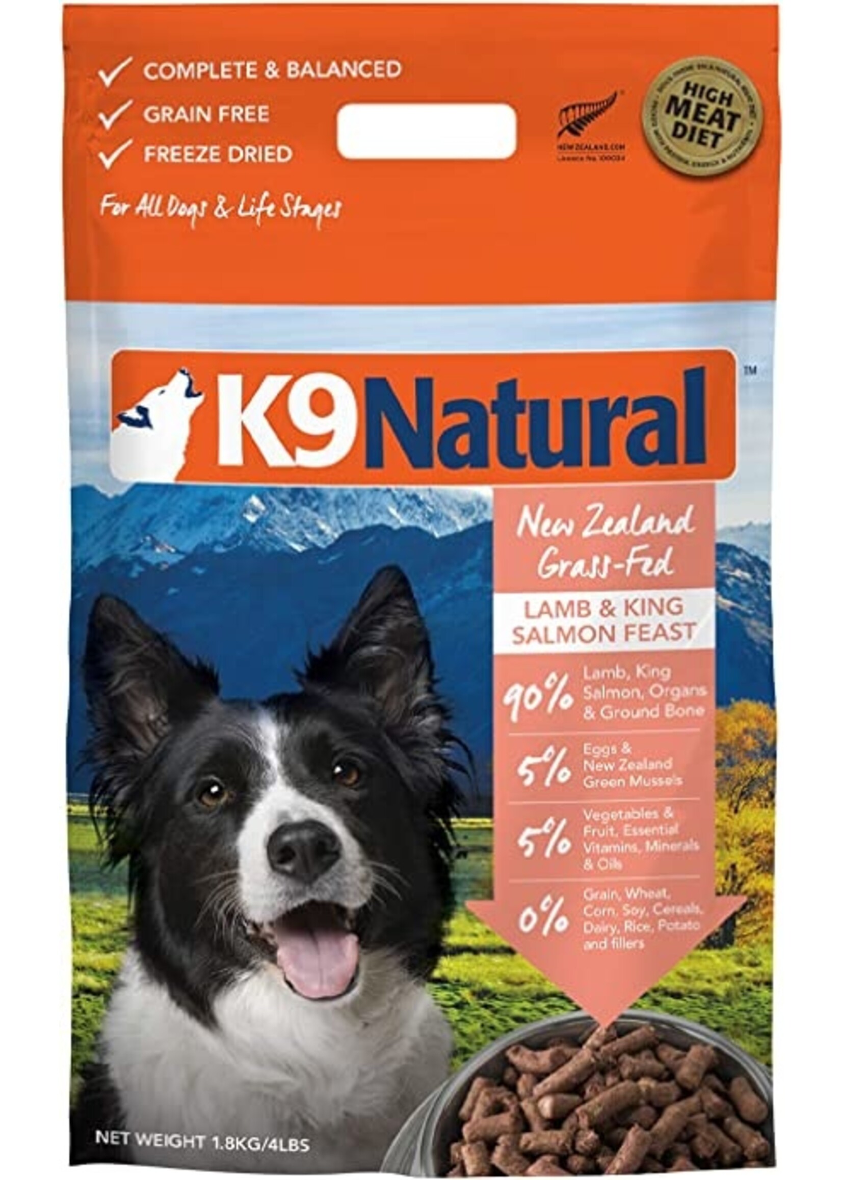 K9 Natural K9 Natural Lamb & King Salmon Freeze Dried