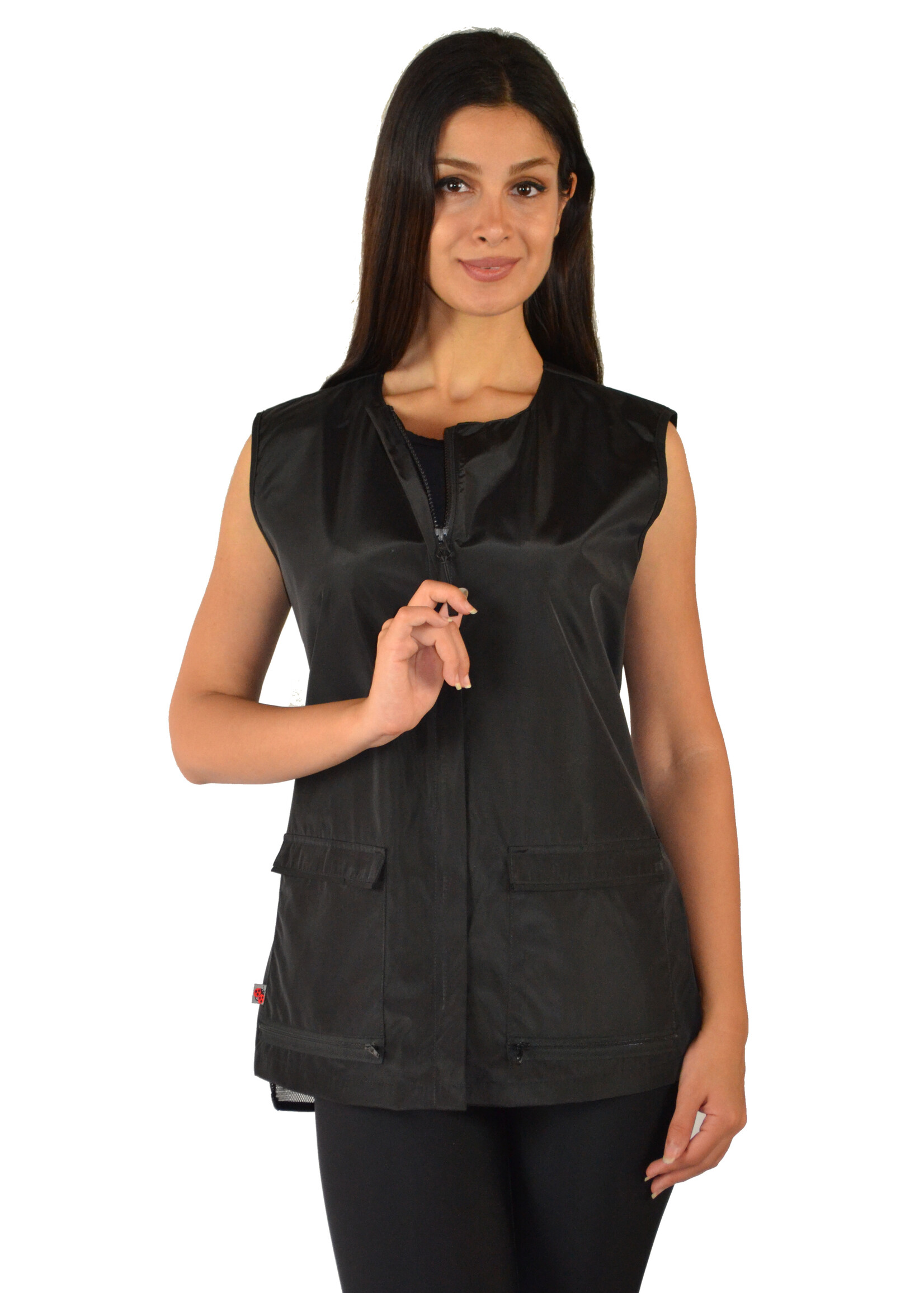 Ladybird Ladies Black Waterproof Vest 4XL