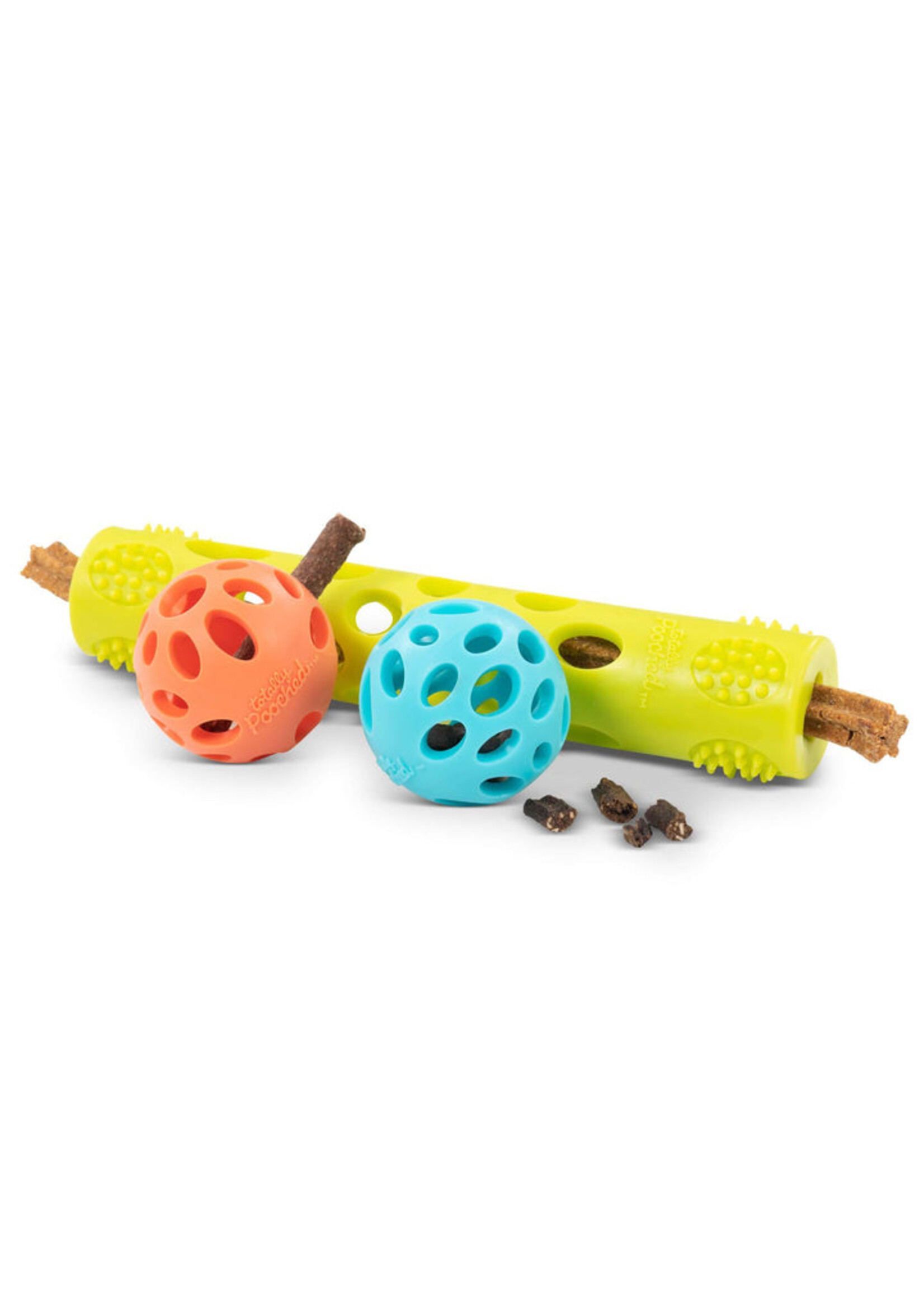 Totally Pooched Totally Pooched Huff'n Puff 3pc Two Ball & Stick Set