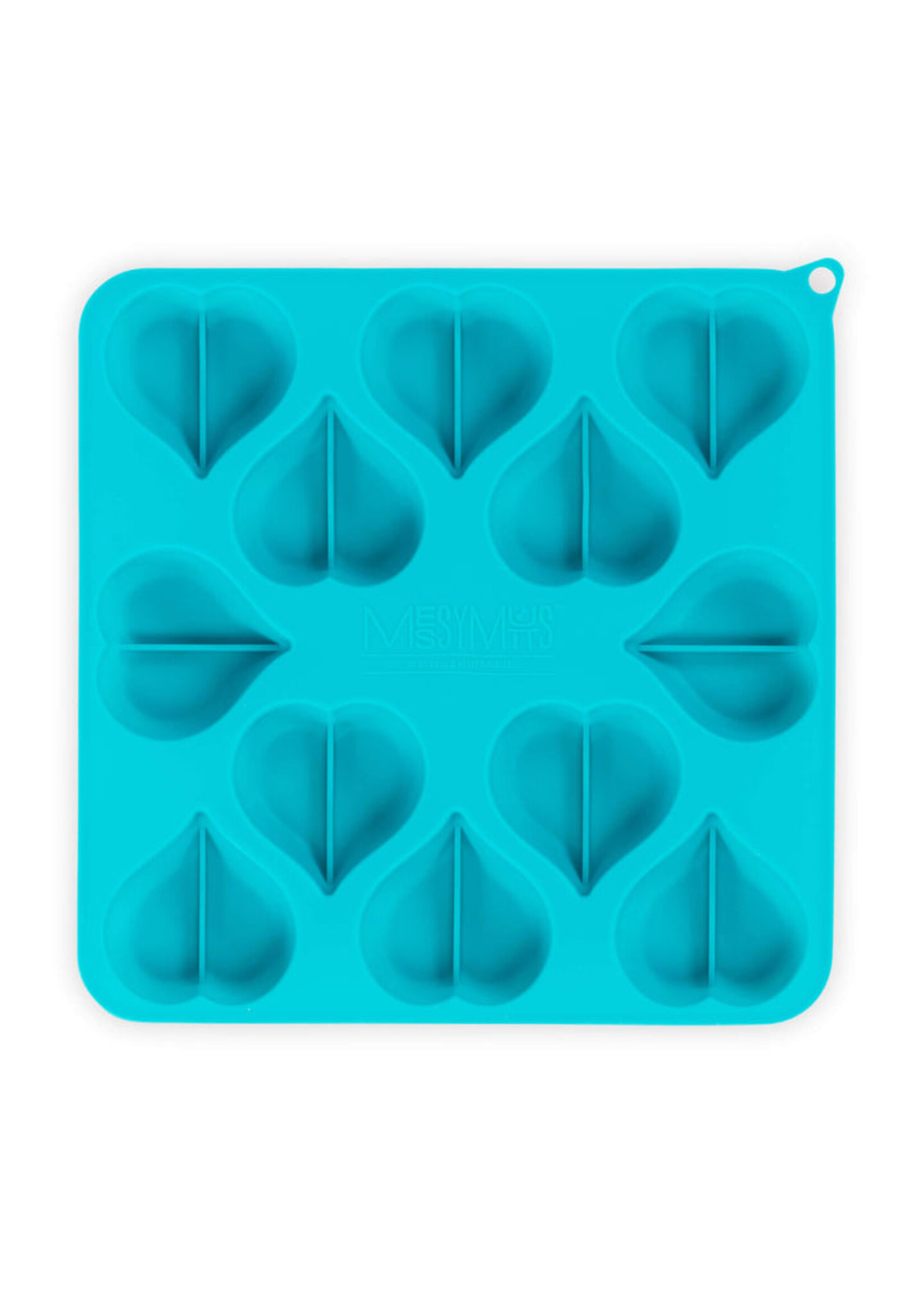 Messy Mutts Messy Mutts 2 Pack Silicone Bake & Freeze Treat Making Mold 12 x 1oz Heart