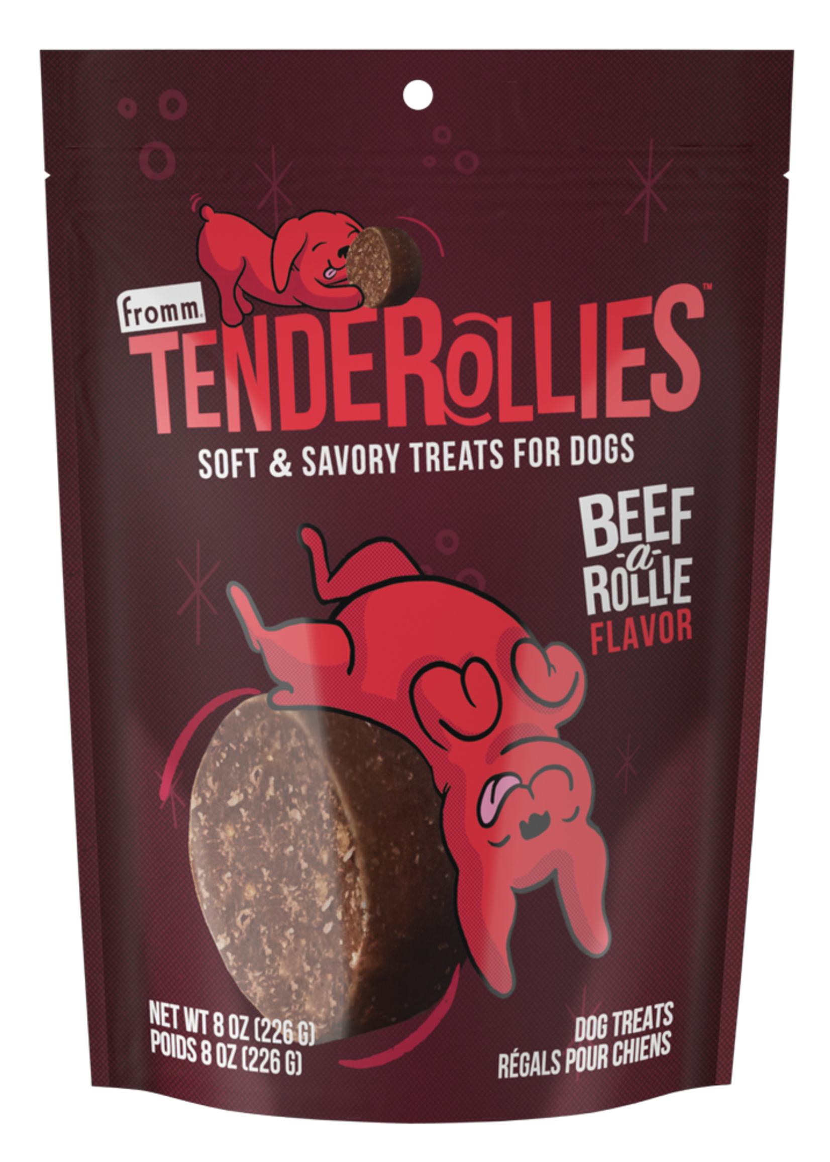 Fromm Family Pet Food Fromm Dog Tenderollies Beef-a-Rollie 8oz