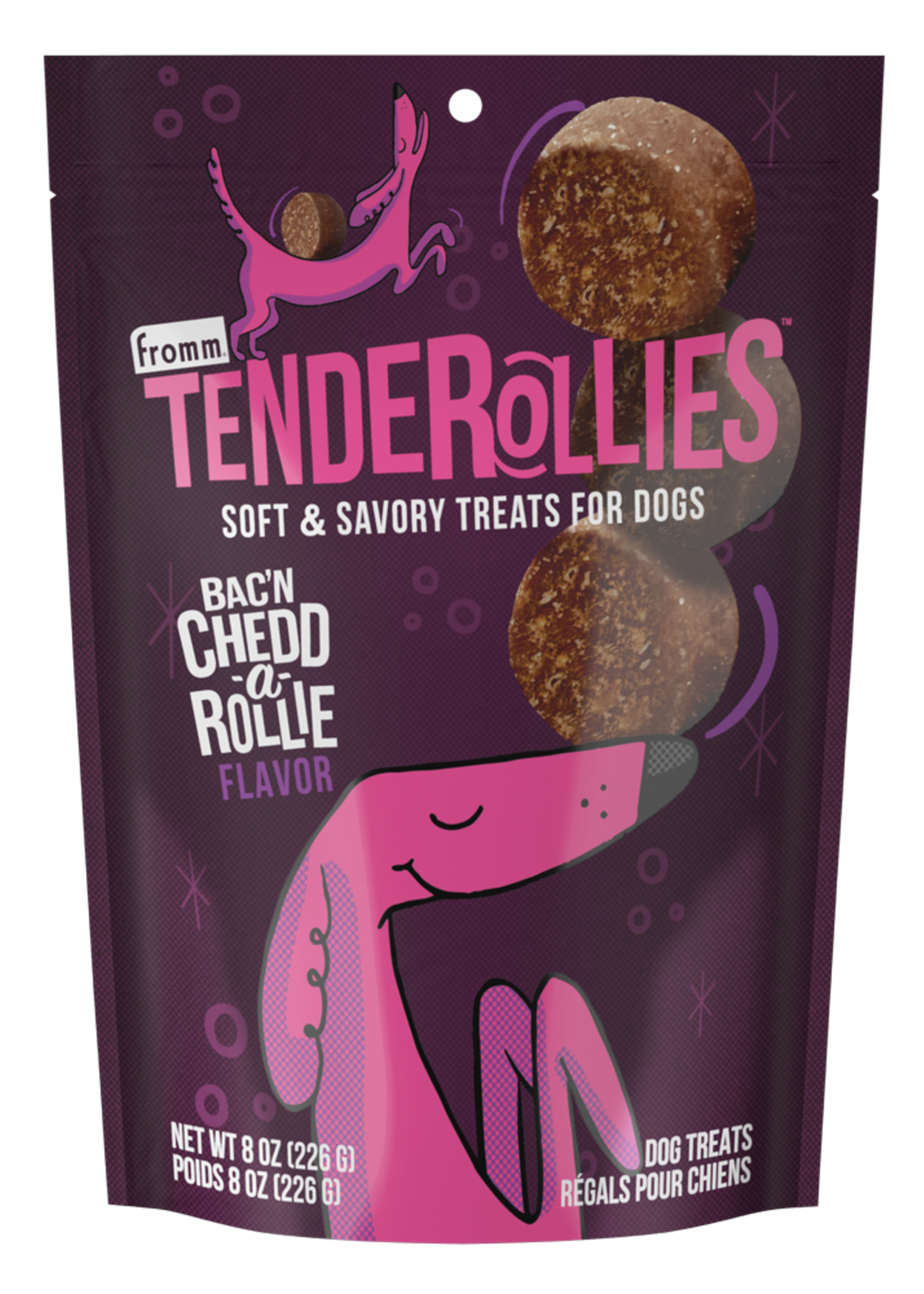 Fromm Family Pet Food Fromm Dog Tenderollies Bac' Chedd-a-Rollie 8oz