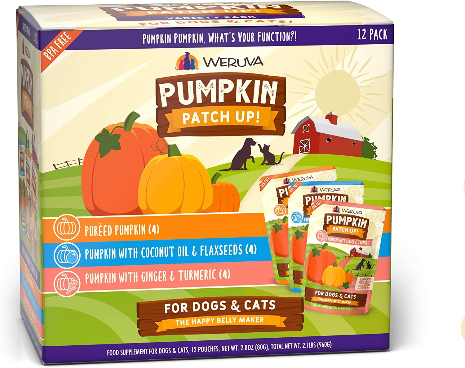 Weruva Pumpkin Patch Up! Variety Pack The Lloydminster Pet Pad Inc.