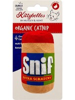 Huxley & Kent Kittybelles Plush Snif Organic Catnip Cat Toy