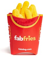 Fabdog Fabdog Foodies French Fries Super-Squeaker Toy