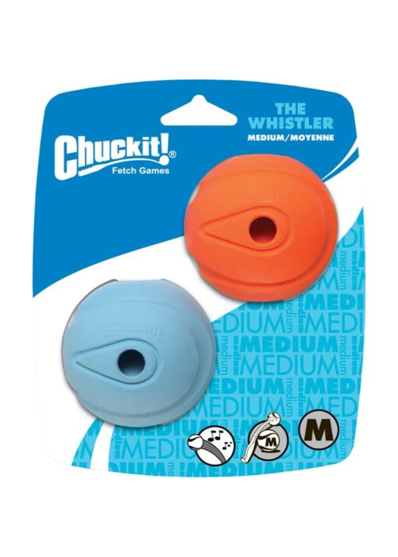 Canine Hardware Chuck It! The Whistler Ball