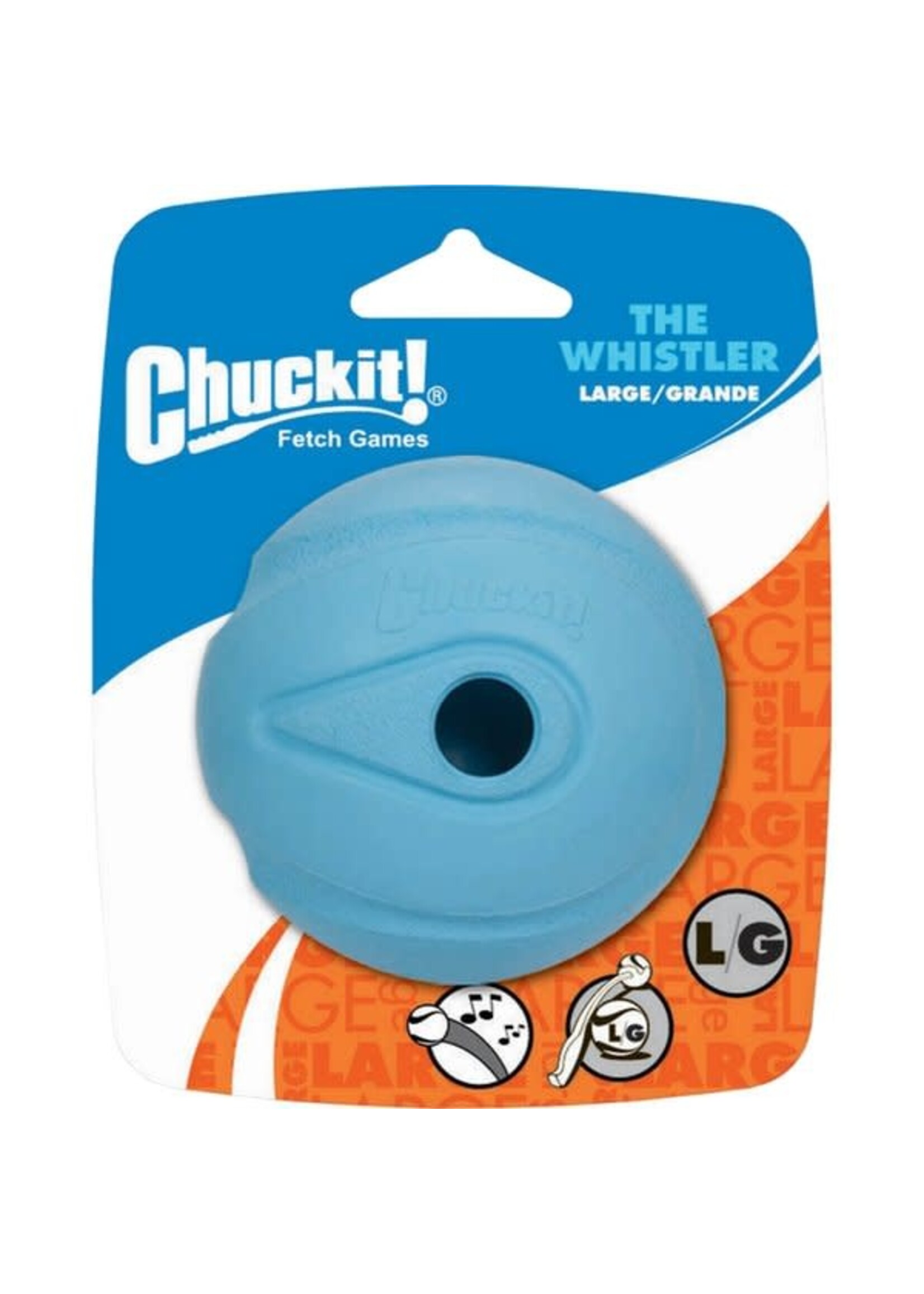 Canine Hardware Chuck It! The Whistler Ball