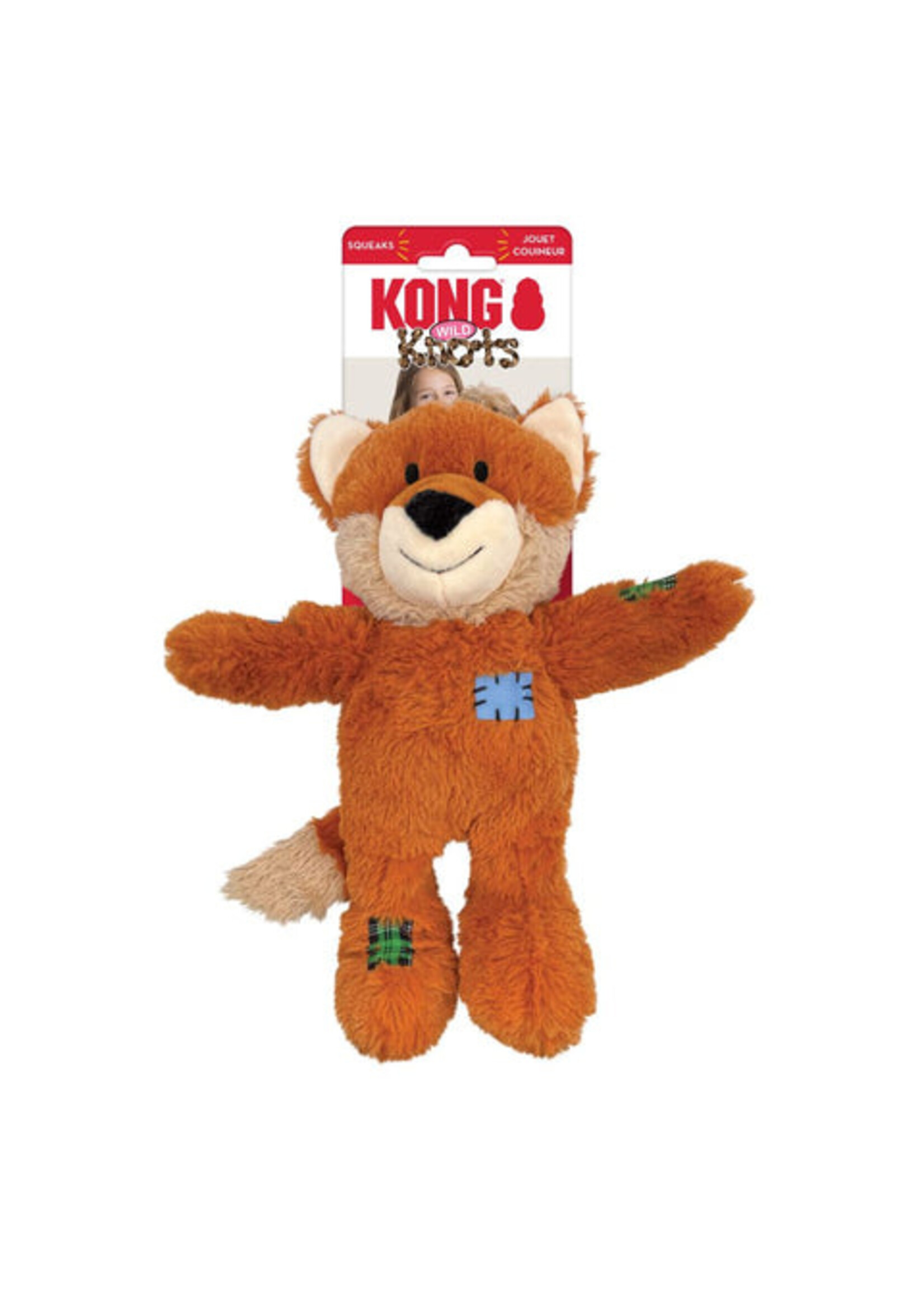 Kong Kong Wild Knots Squeaking Bear