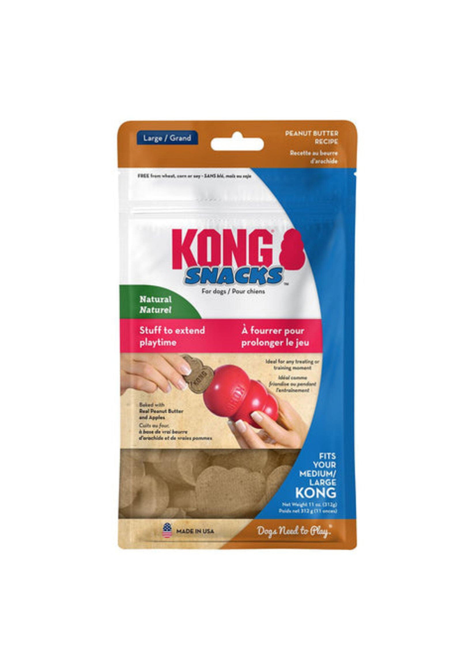 Kong Kong Snacks Large 11oz