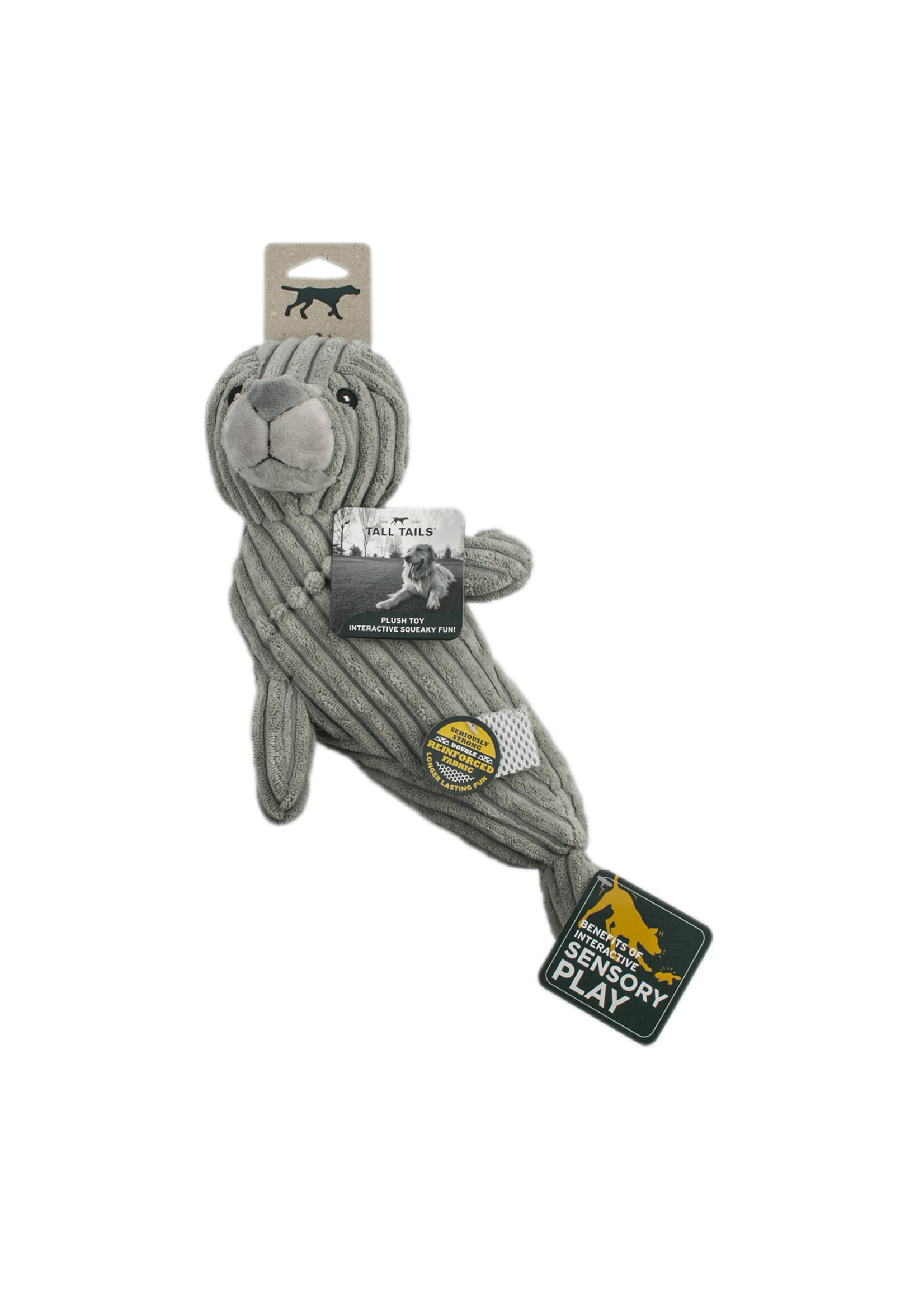 Tall Tails Tall Tails Plush Seal w/ Crunch 14in