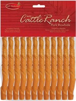 Cattleranch Packaged Pork Twist Stick 10pk 5" x 22mm
