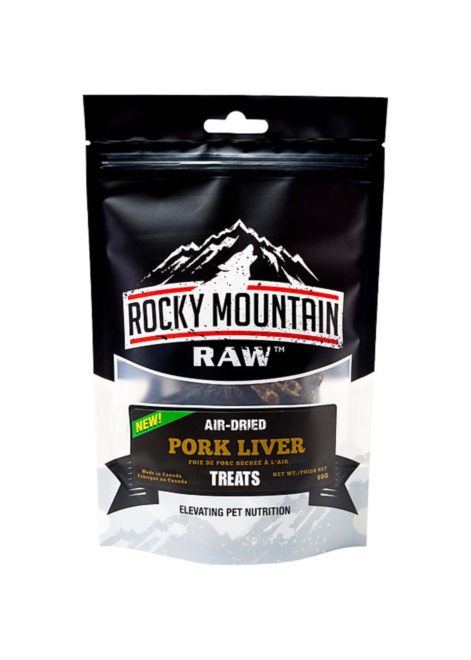 Rocky Mountain Raw Rocky Mountain Raw Air-Dried Pork Liver Treats 60g