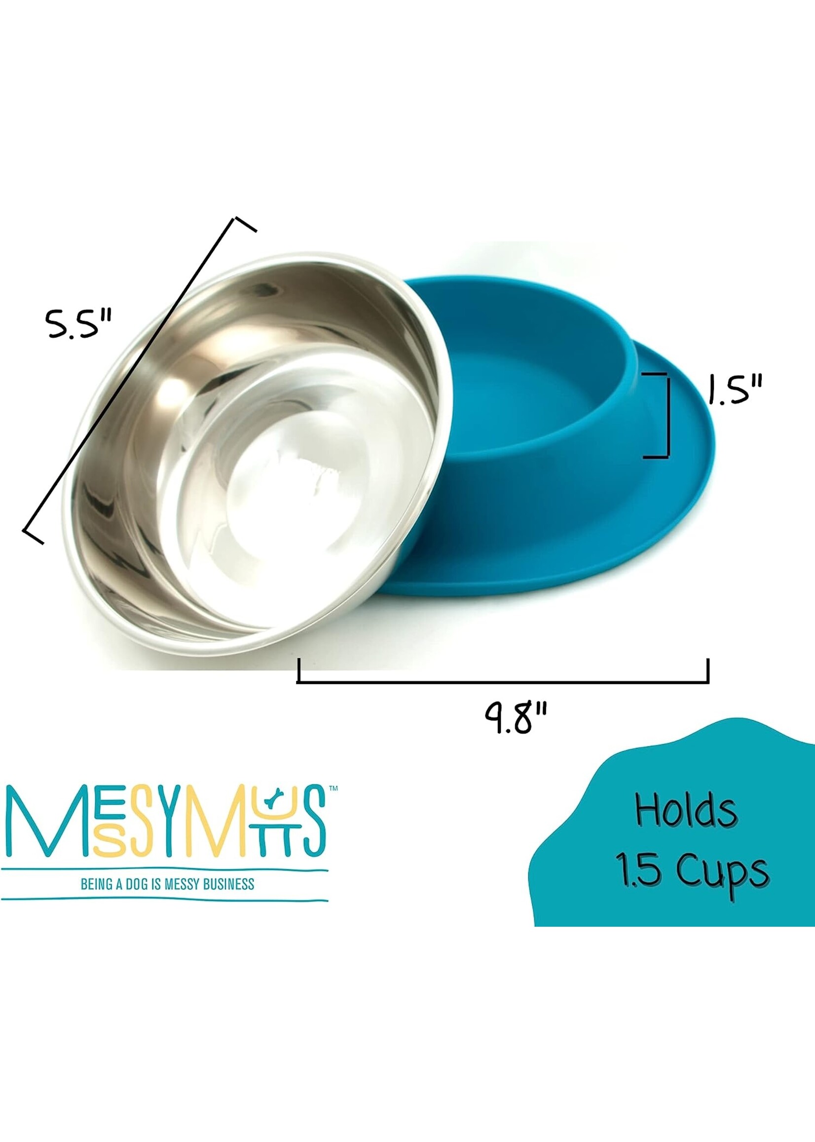 Messy Mutts Messy Mutts Single Silicone Feeder