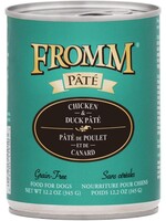 Fromm Family Pet Food Fromm Dog GF Chicken & Duck Pate 12oz single