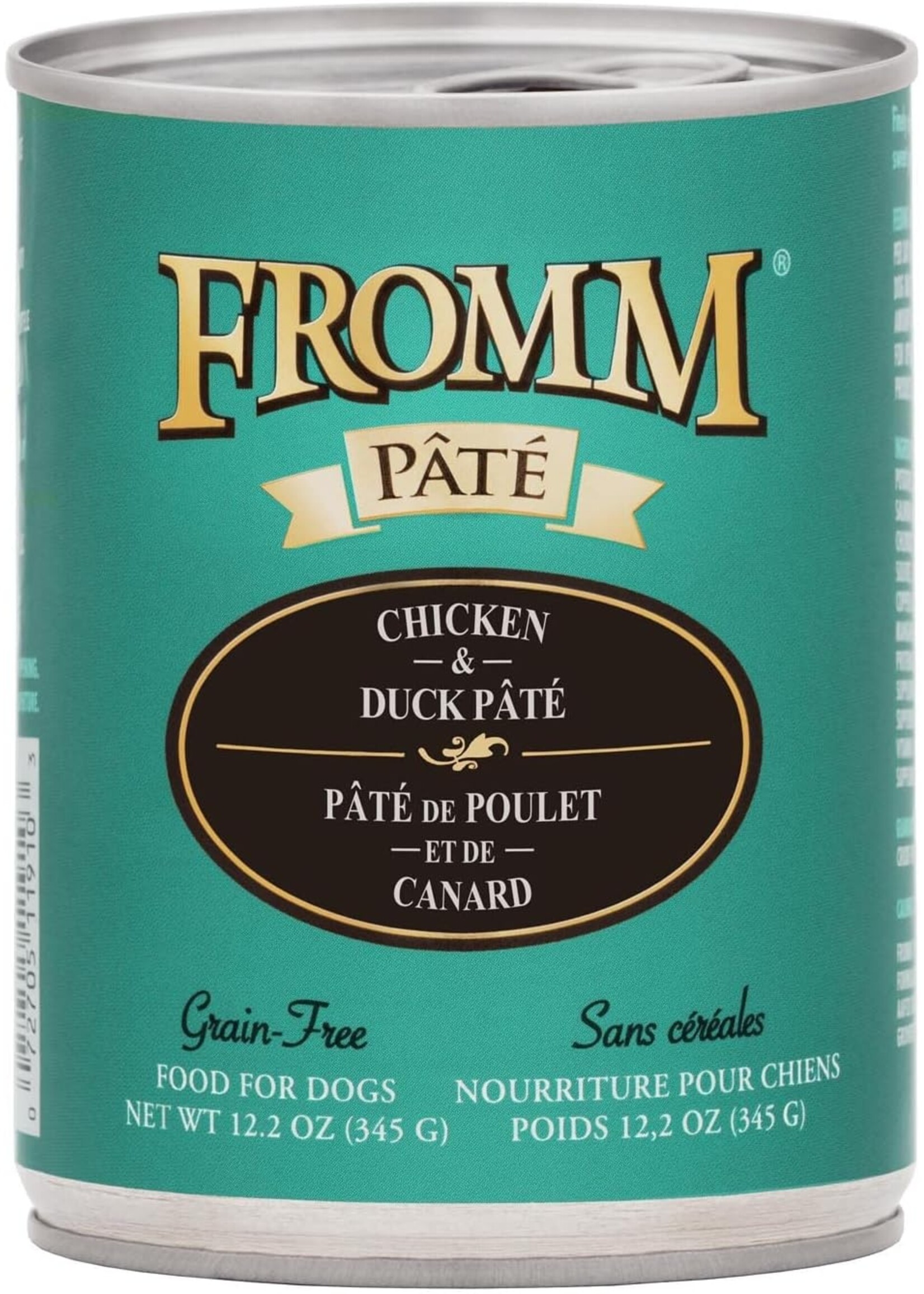 Fromm Family Pet Food Fromm Dog GF Chicken & Duck Pate 12oz single