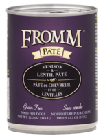 Fromm Family Pet Food Fromm Dog GF Venison & Lentil Pate 12.2oz single