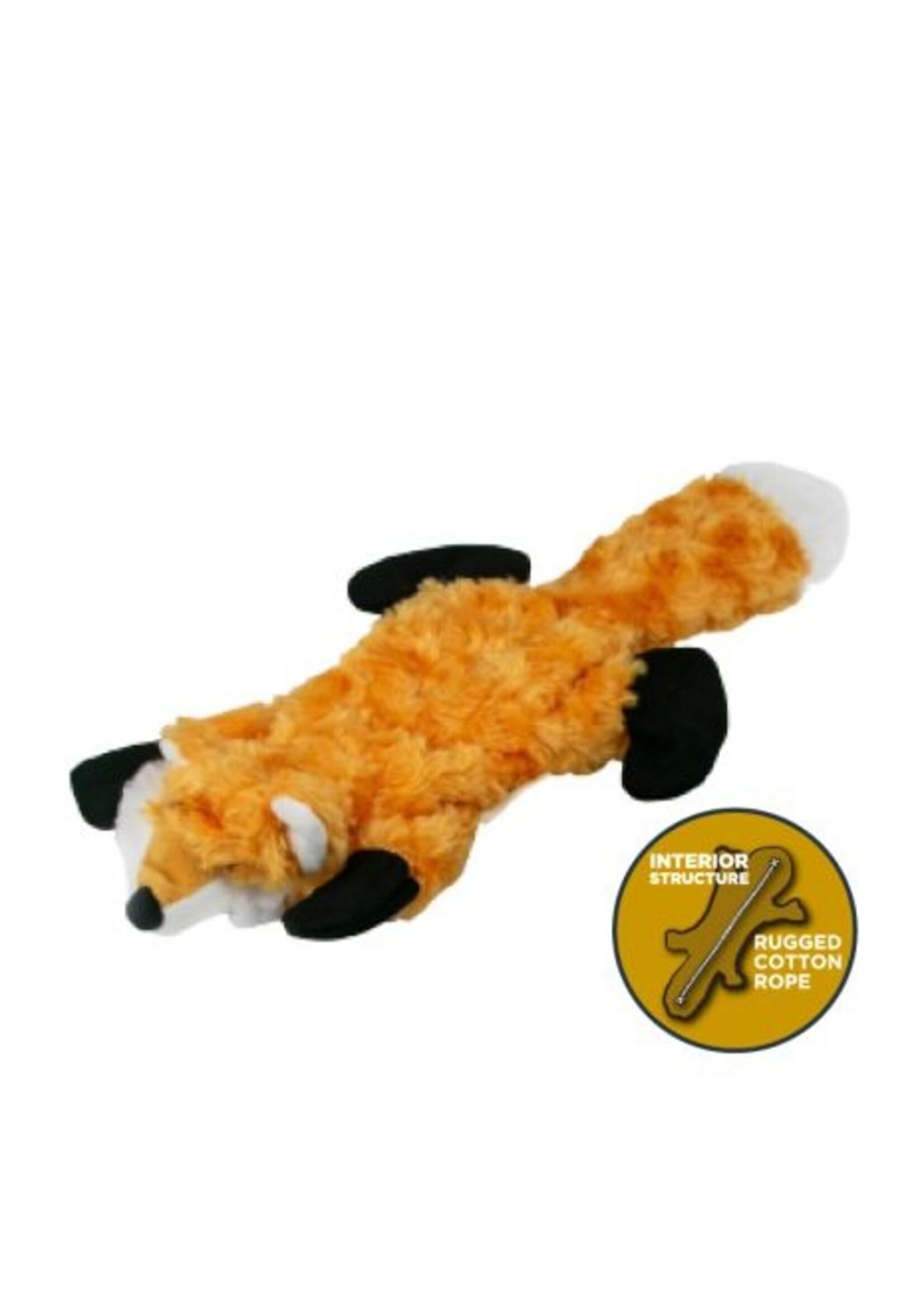 Tall Tails Tall Tails Stuffless Fox Squeaker Toy 16"