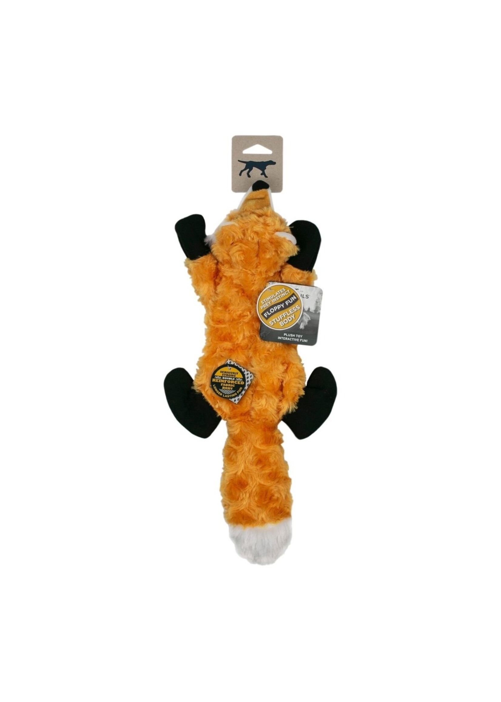Tall Tails Tall Tails Stuffless Fox Squeaker Toy 16"