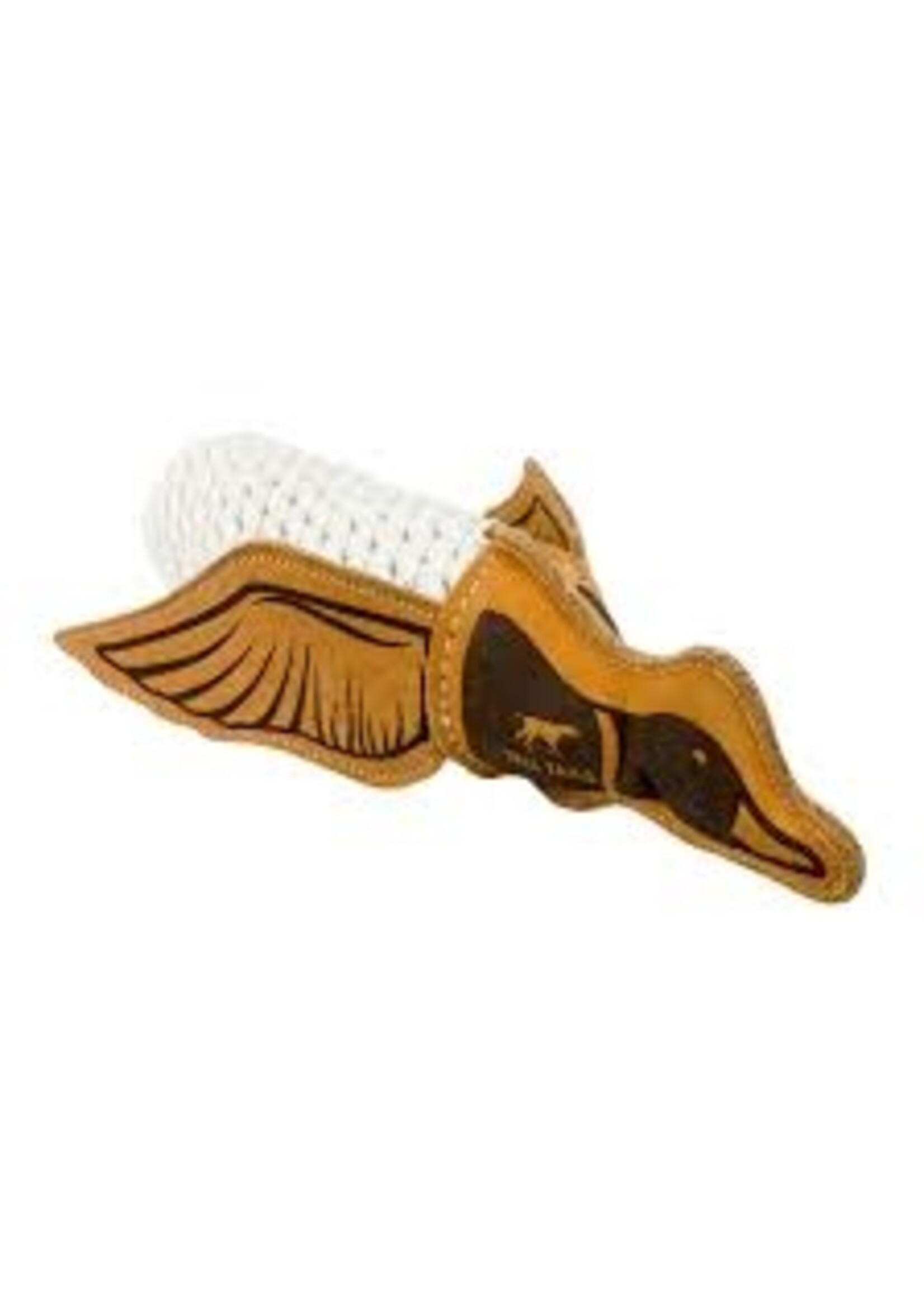 Tall Tails Tall Tails Natural Leather & Rope Quacker 16"