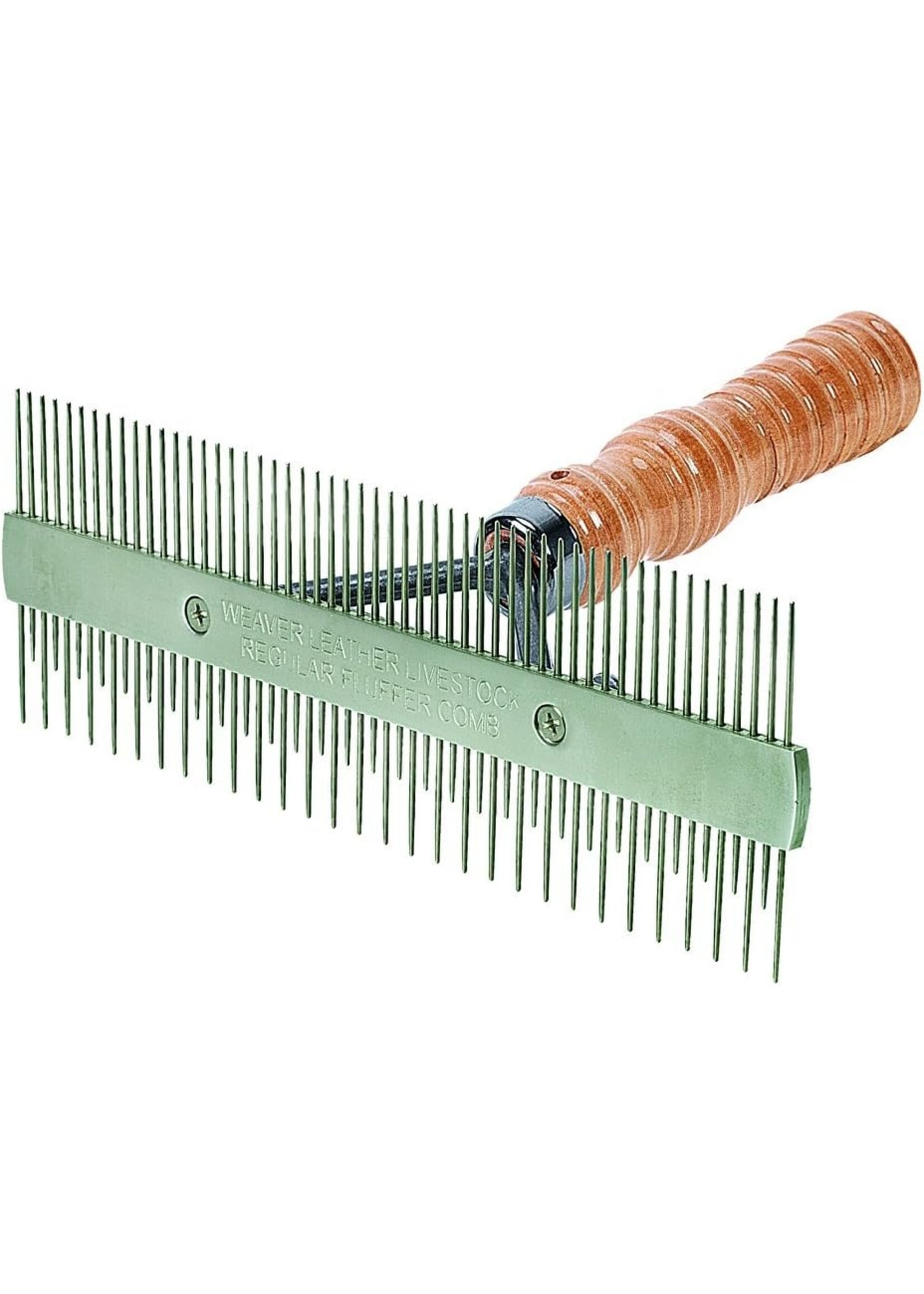 Weaver Livestock Weaver Livestock 2 Sided Comb Wood Handle