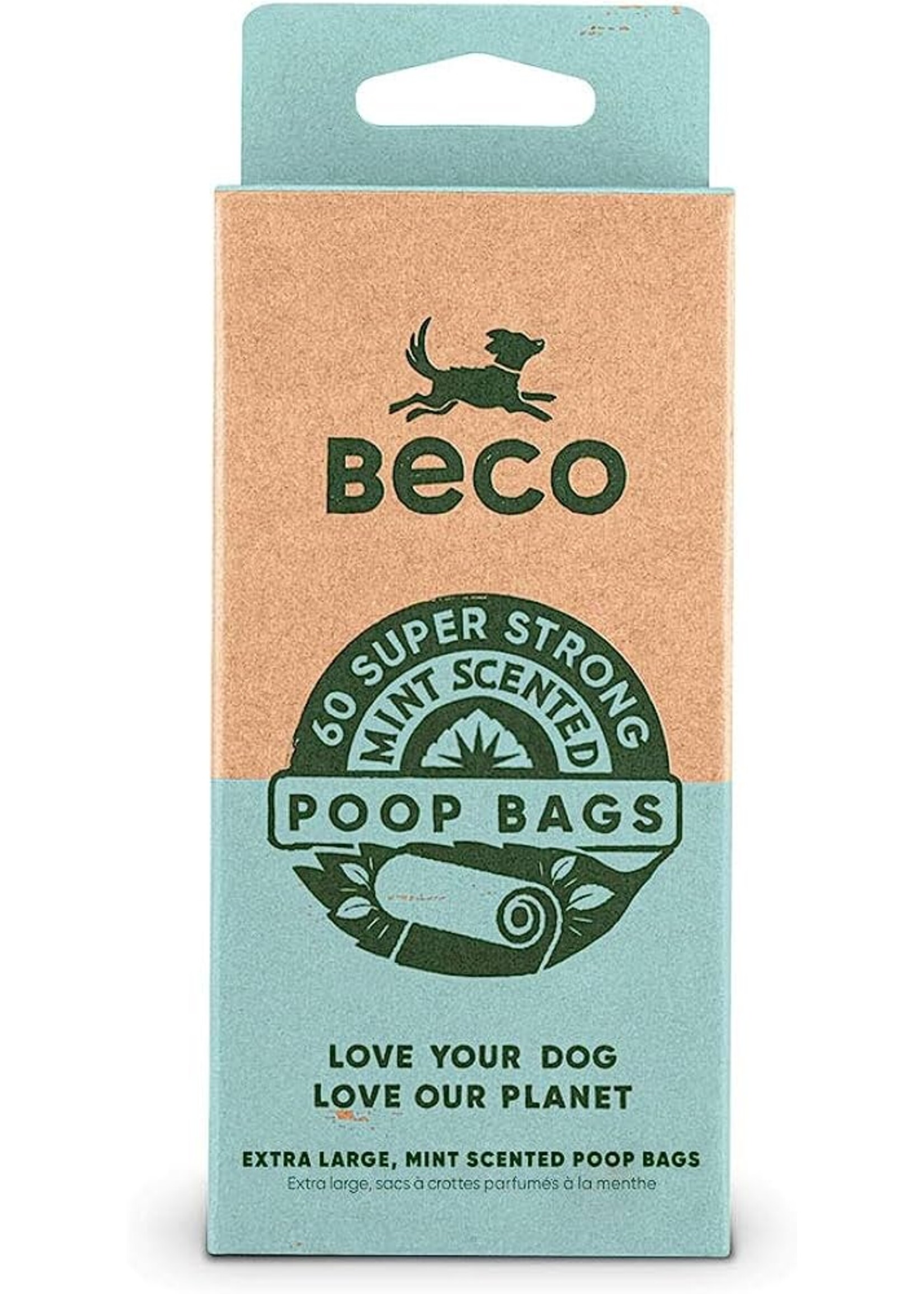 Beco Pets Beco Bags Mint Scented 60bags