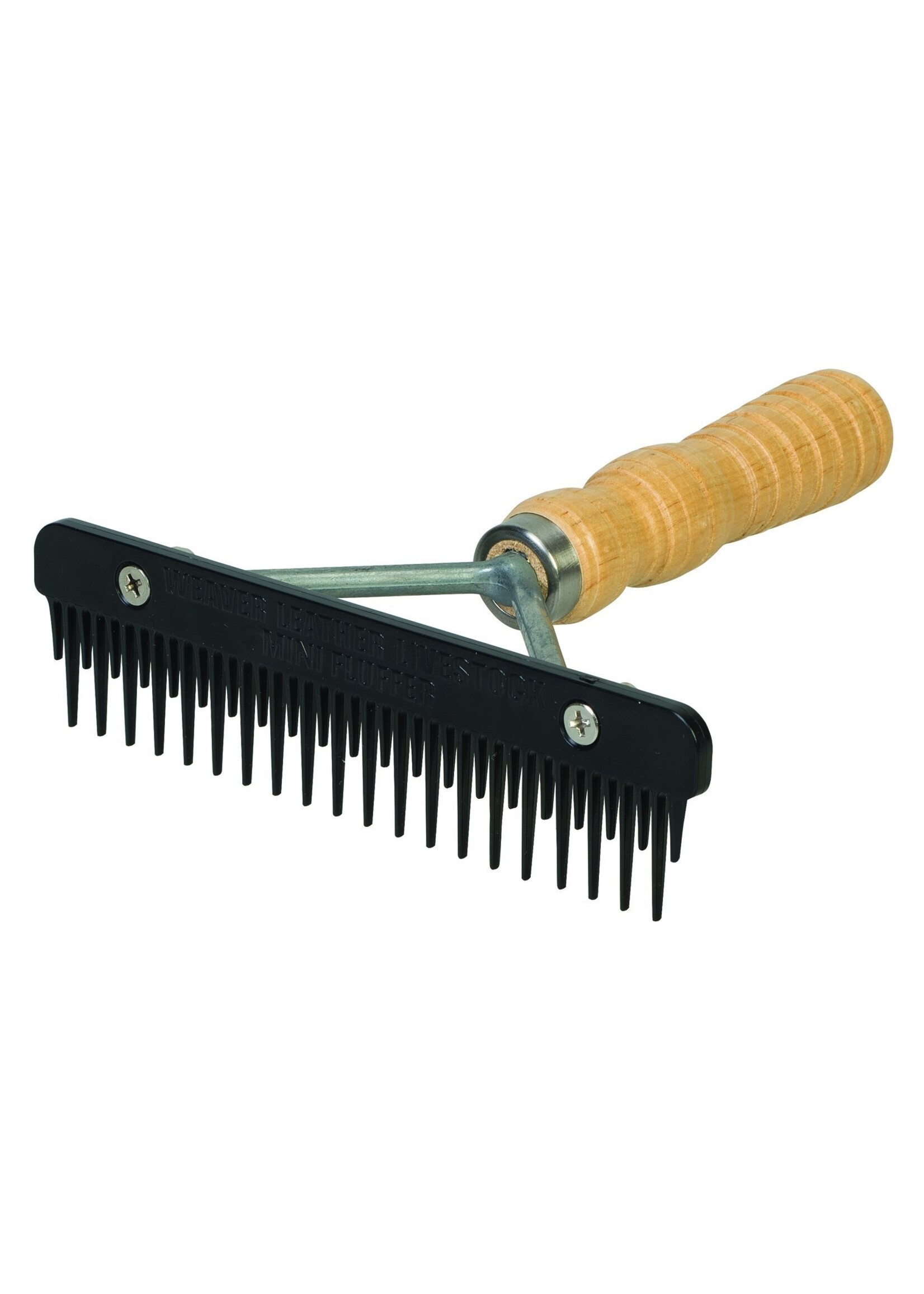 Weaver Livestock Weaver Livestock Plastic Mini Fluffer Comb w/ Wood Handle