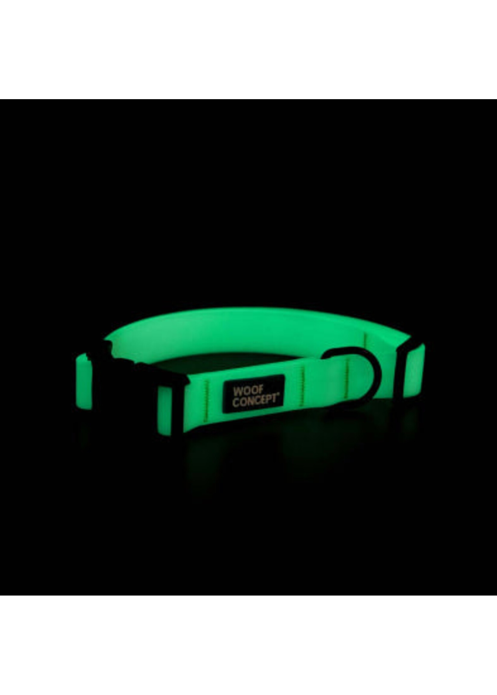 Woof Concept Woof Concept Collar AQUA Lumen Glow in the Dark
