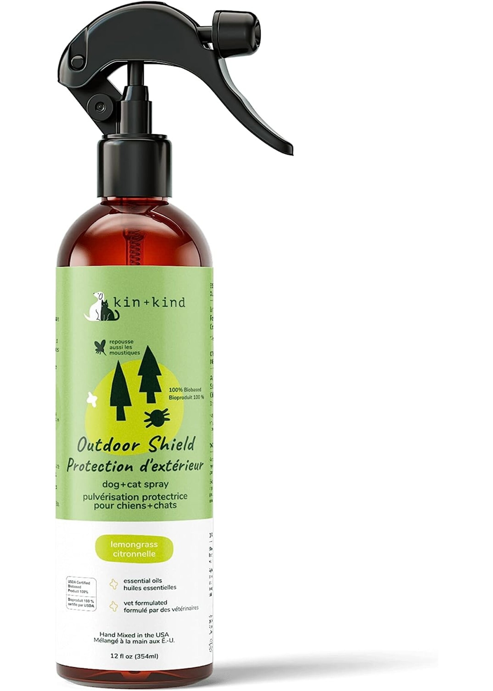 Kin + Kind Kin + Kind Outdoor Shield Spray Lemongrass 12oz