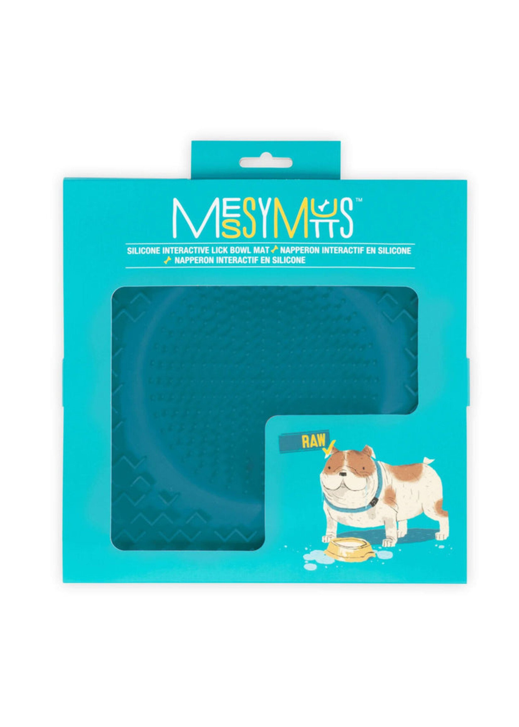 Messy Mutts Messy Mutts Silicone Therapeutic Licking Bowl Mat
