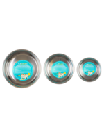 Messy Mutts Messy Mutts Stainless Heavy Gauge Bowl w/ Silicone Bottom