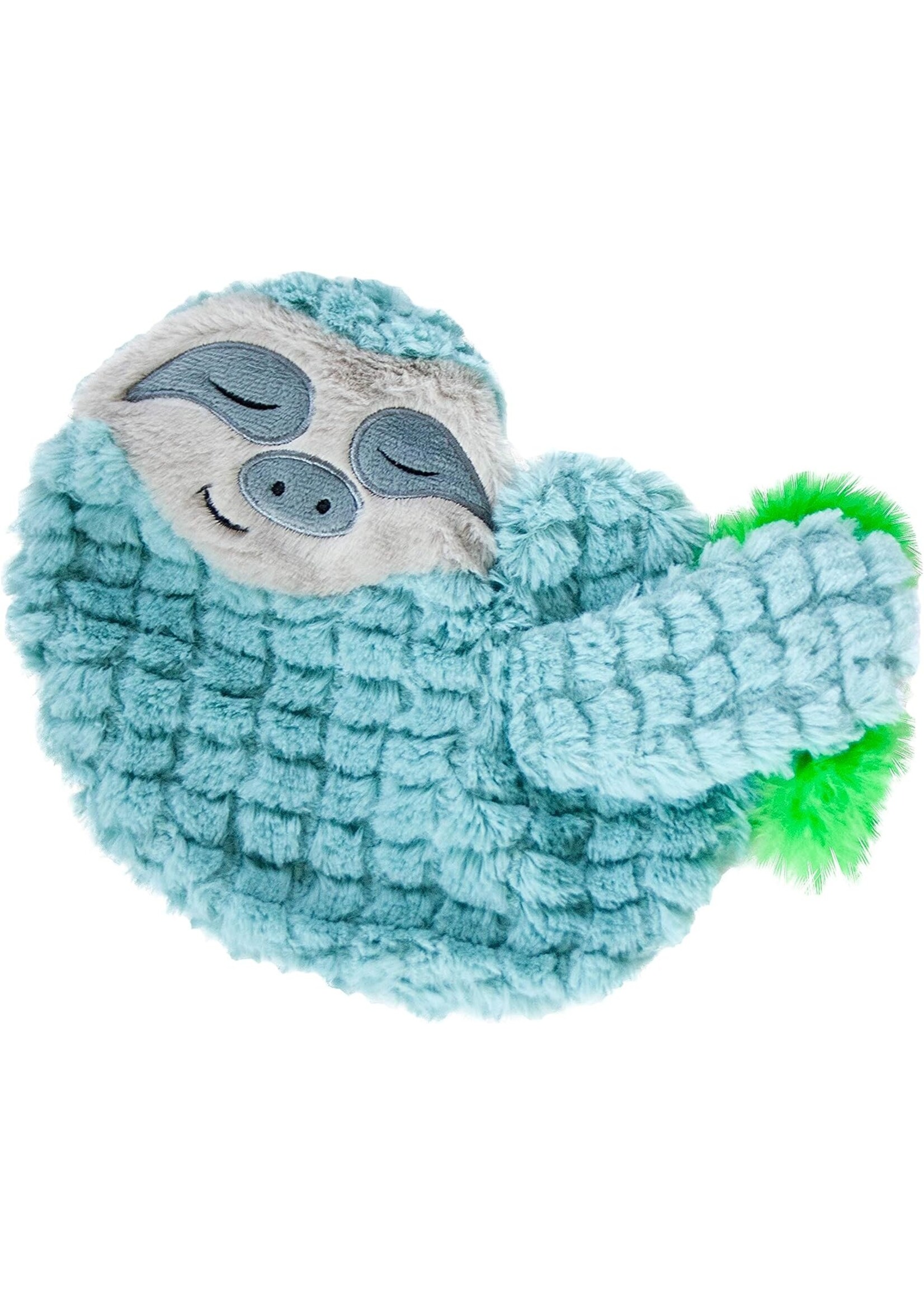 Petstage Petstages Purr Pillow Snoozin' Sloth Green Cat Calming Toy