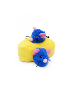 ZippyPaws ZippyPaws Zipply Claws Burrow Mice 'n Cheese Cat Toy