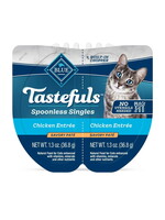 Blue Buffalo Tastefuls Cat Spoonless Singles Chicken Pate 2.6oz