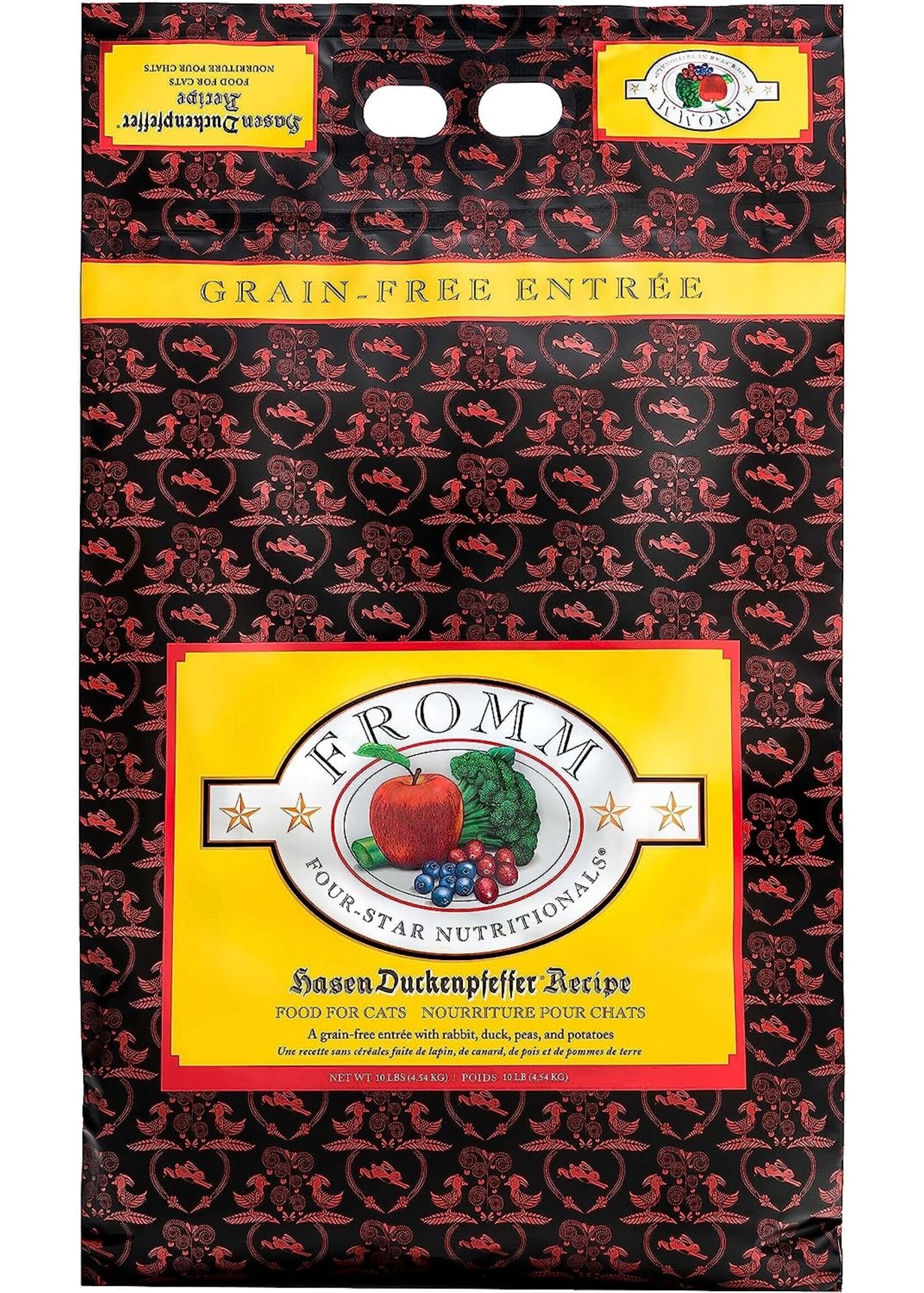 Fromm Family Pet Food Fromm Cat Four-Star GF Hasen Duckenpfeffer