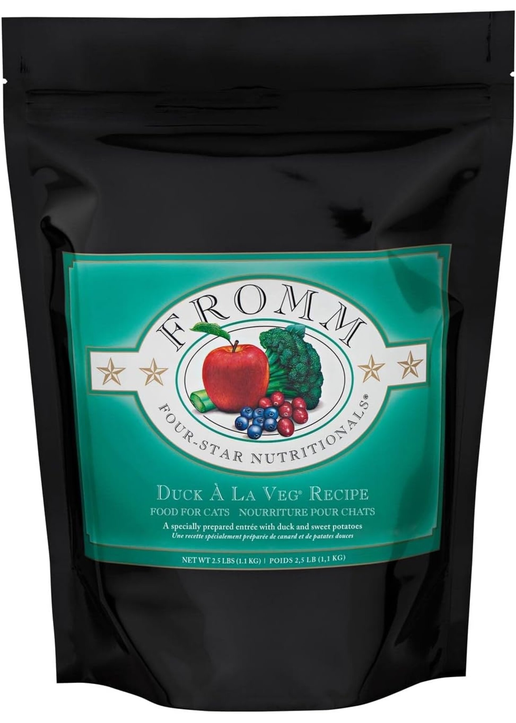 Fromm Family Pet Food Fromm Cat Four-Star Duck a la Veg