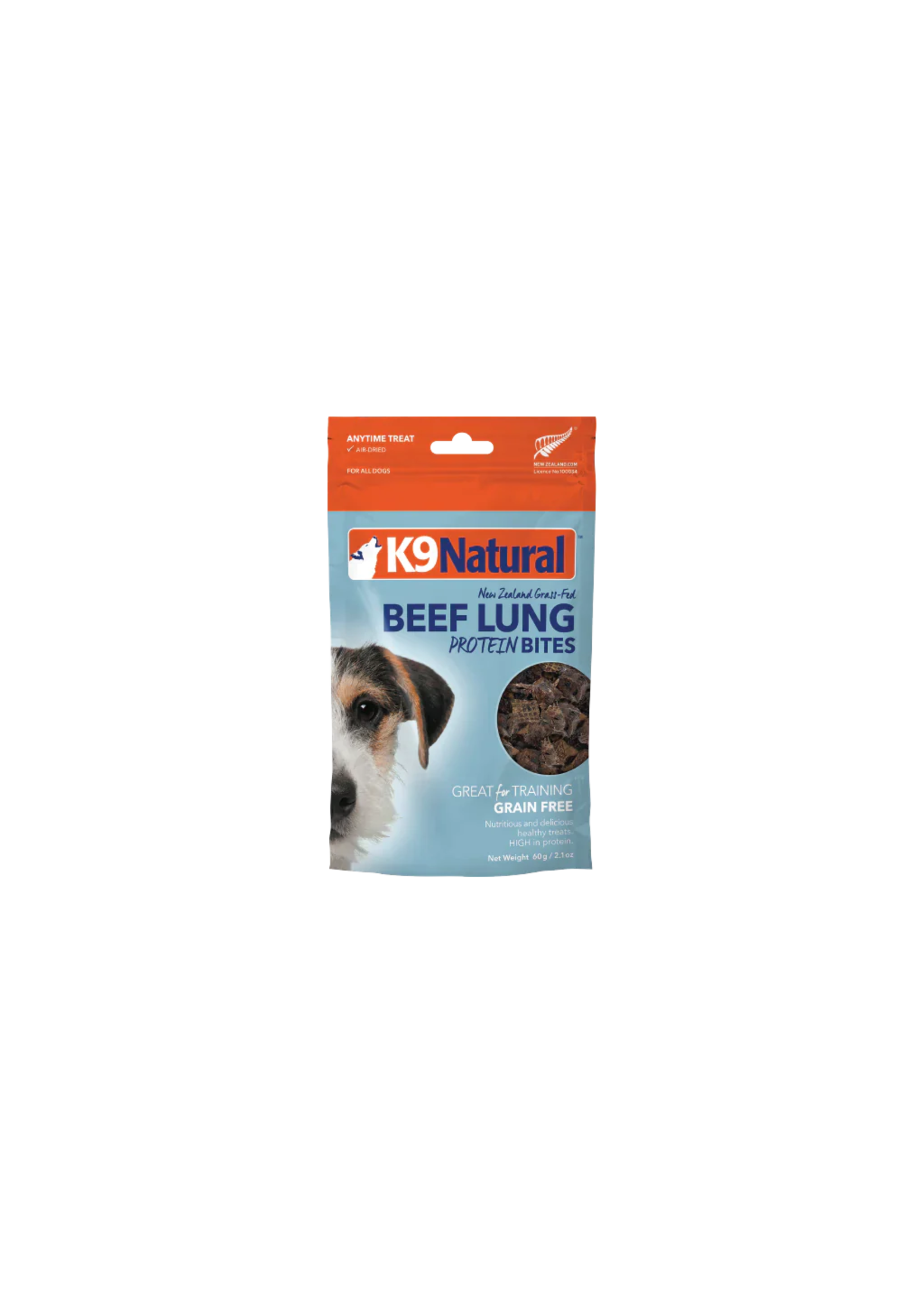 K9 Natural K9 Natural Beef Lung Protein Bites Treats 60g