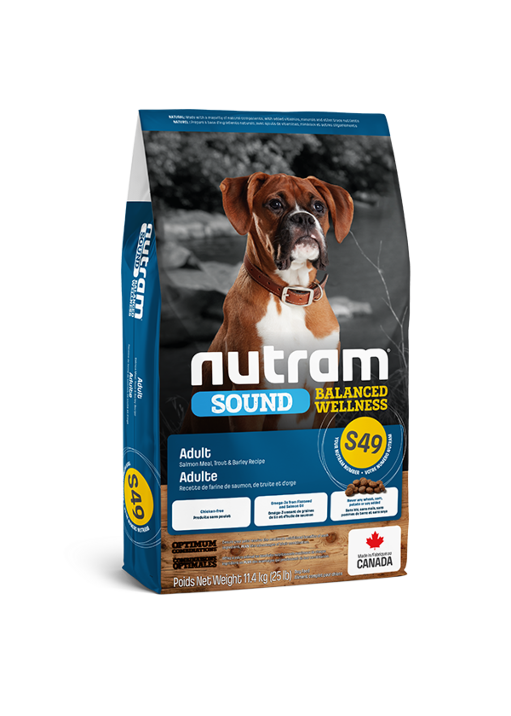Nutram Nutram 3.0 Sound Dog S49 Adult Salmon