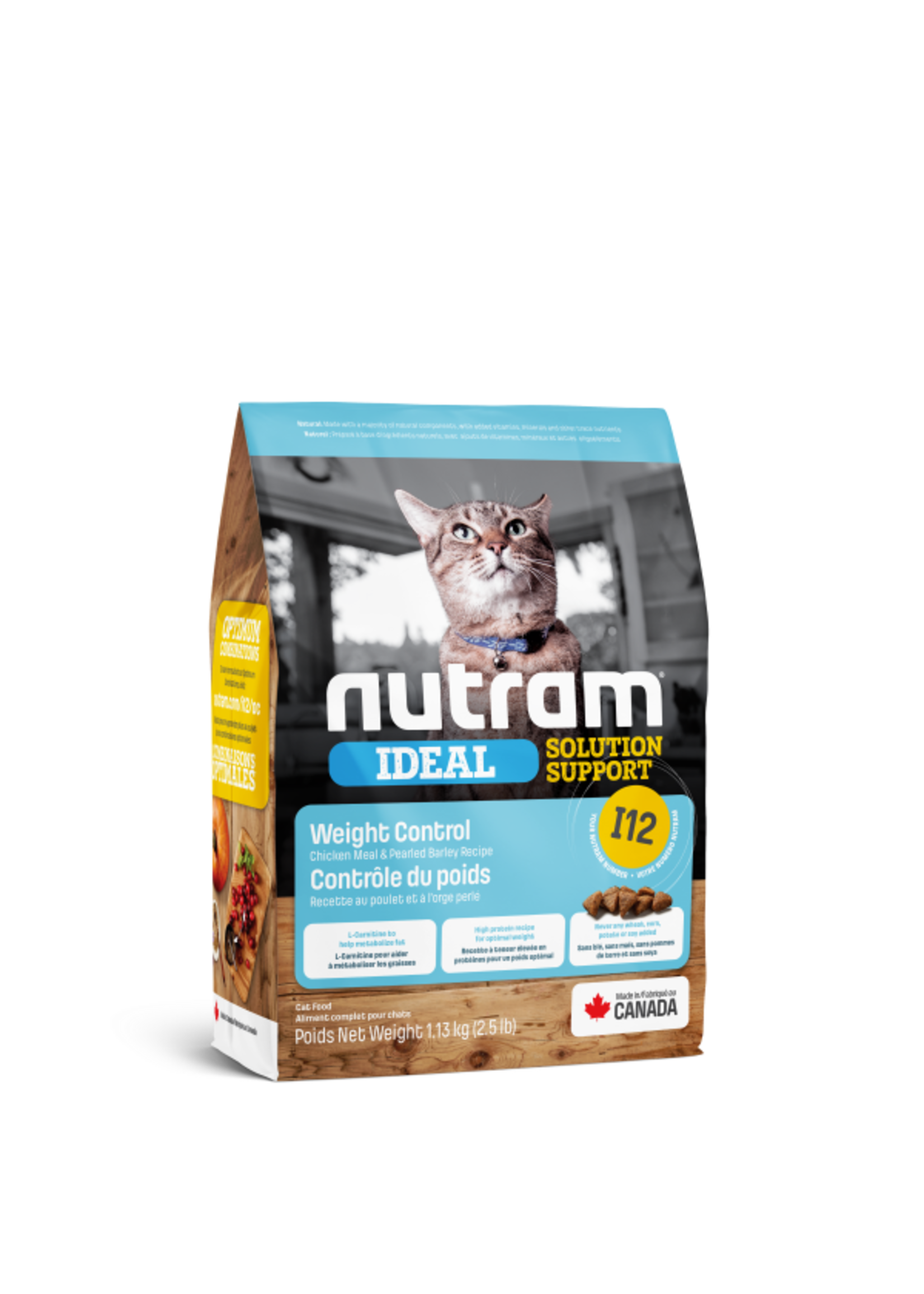 Nutram Nutram 3.0 Ideal Cat I12 Weight Control