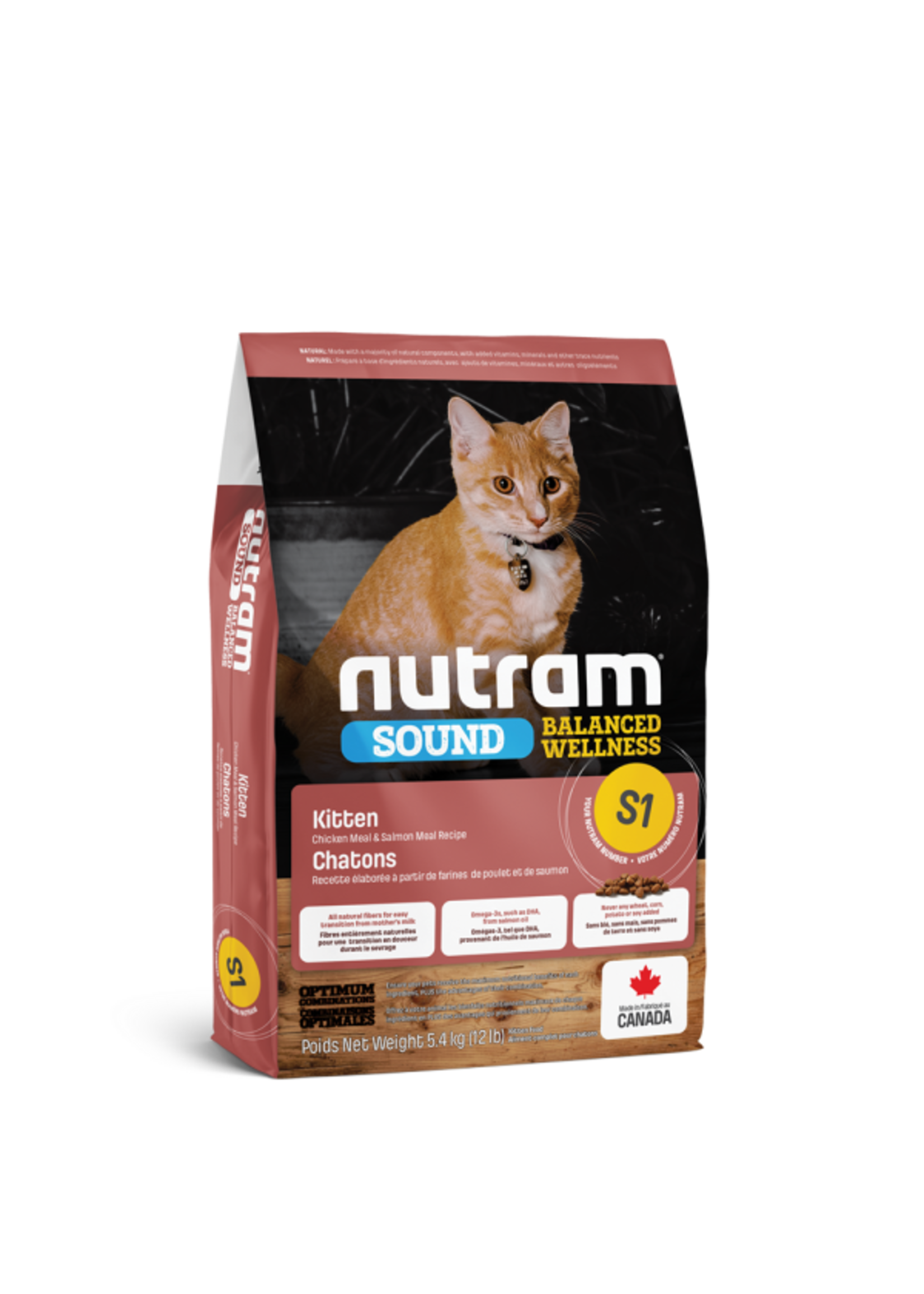 Nutram Nutram 3.0 Sound Cat S1 Kitten