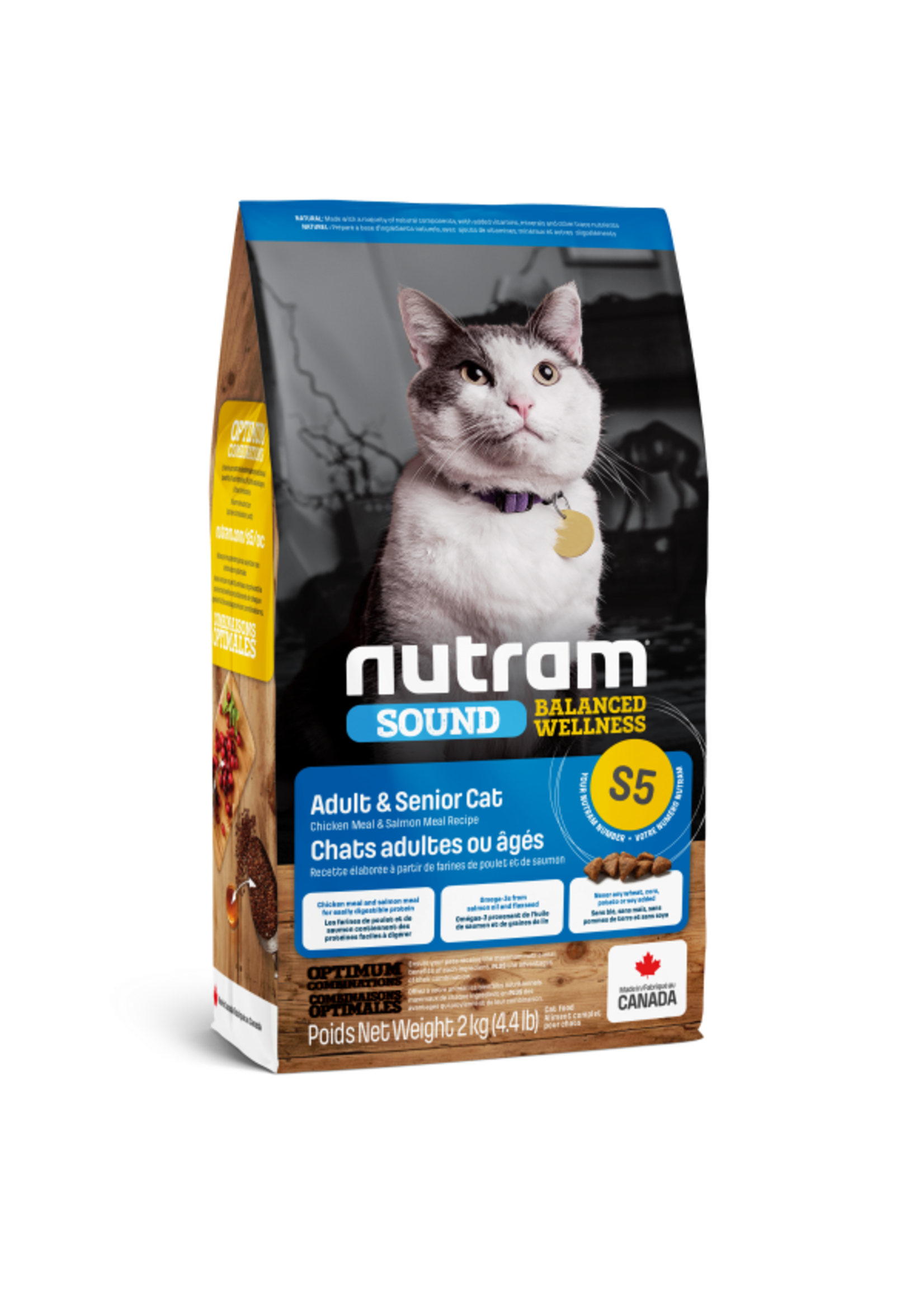 Nutram Nutram 3.0 Sound Cat S5 Adult Senior