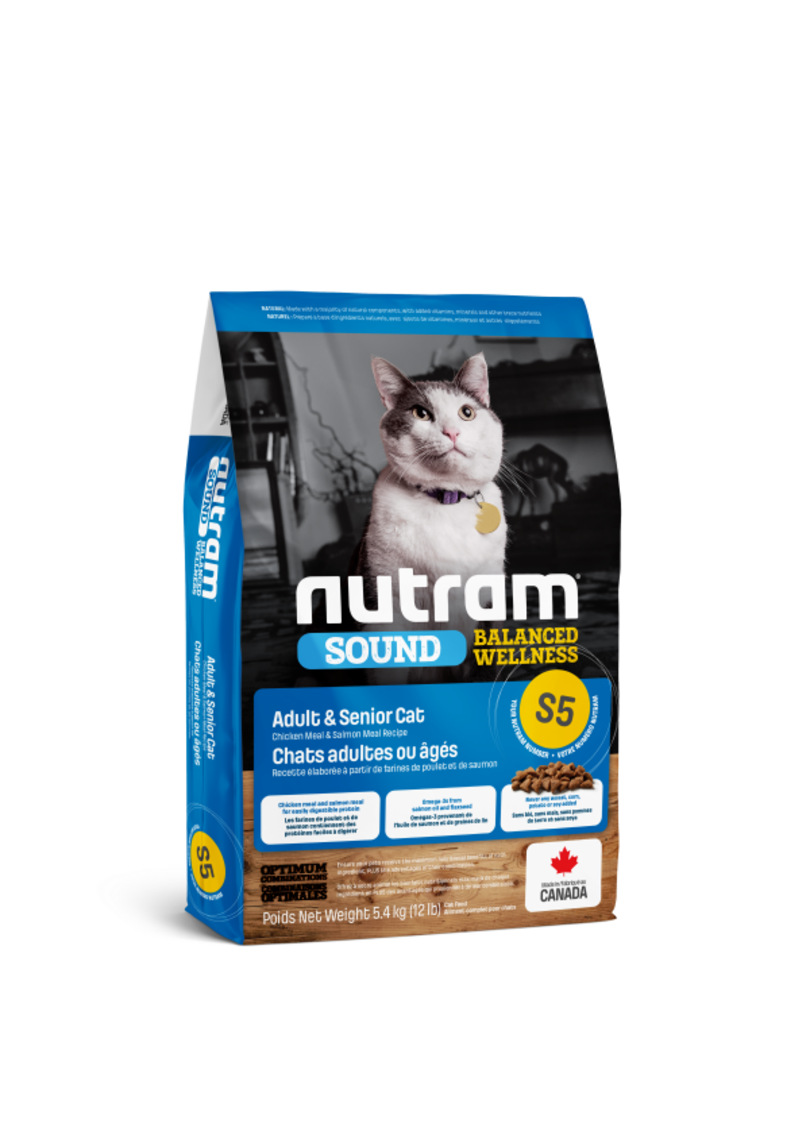 Nutram Nutram 3.0 Sound Cat S5 Adult Senior