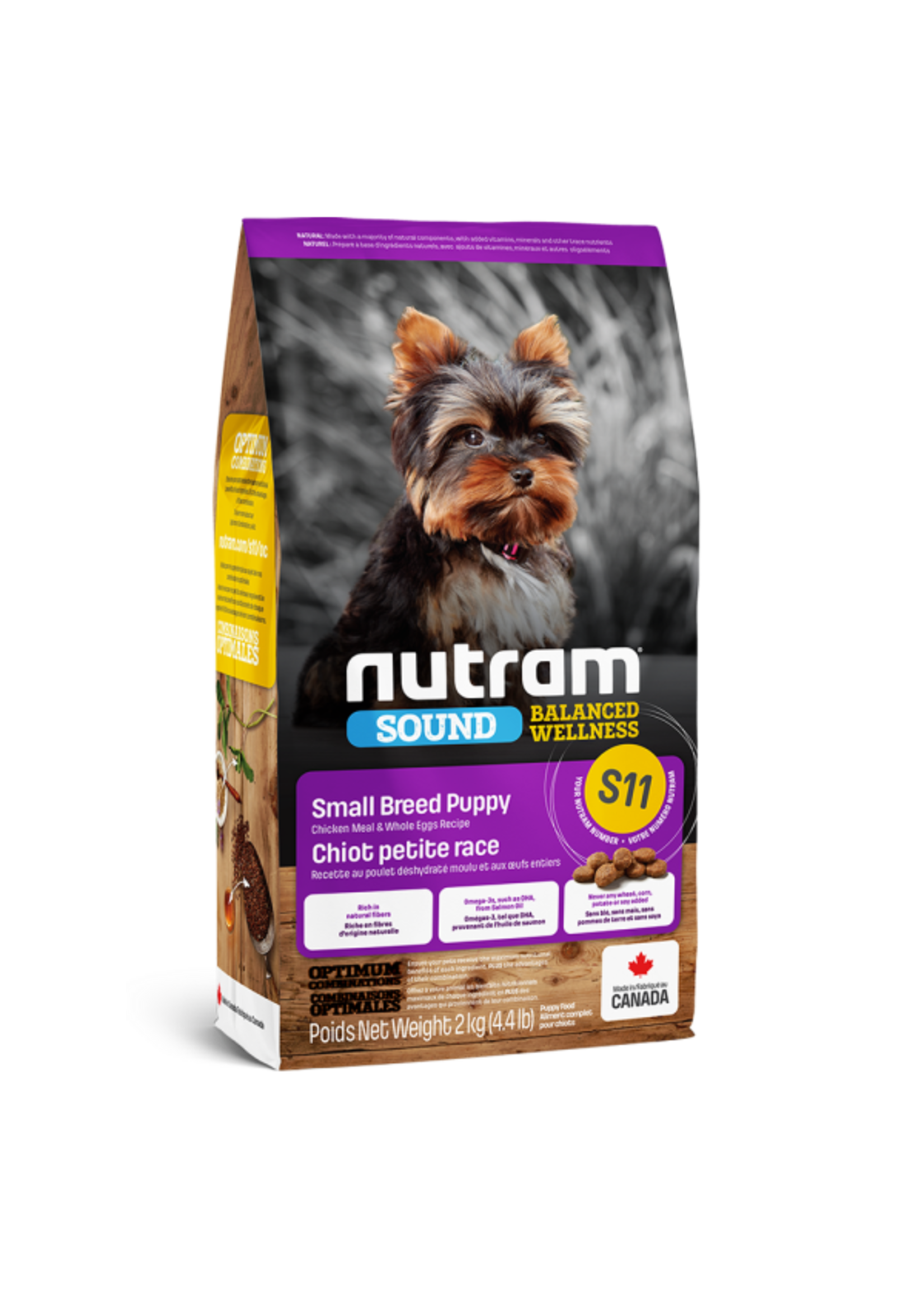 Nutram Nutram 3.0 Sound Dog S11 Small Breed Puppy 2kg