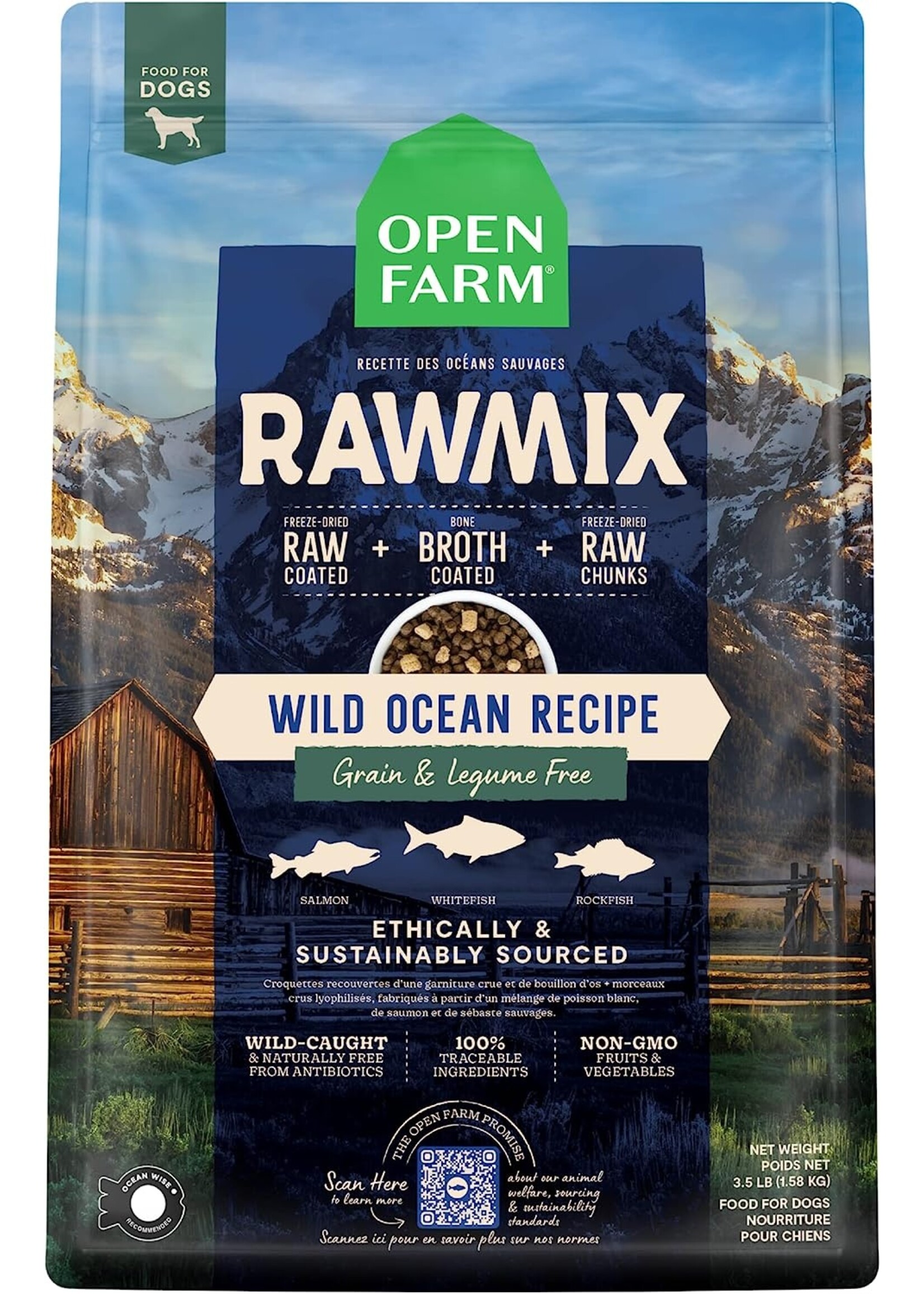 Open Farm Open Farm Dog RawMix Grain Free Wild Ocean