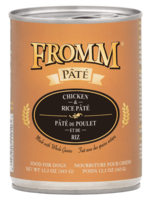 Fromm Family Pet Food Fromm Dog Chicken & Rice Pate 12.2oz case 12